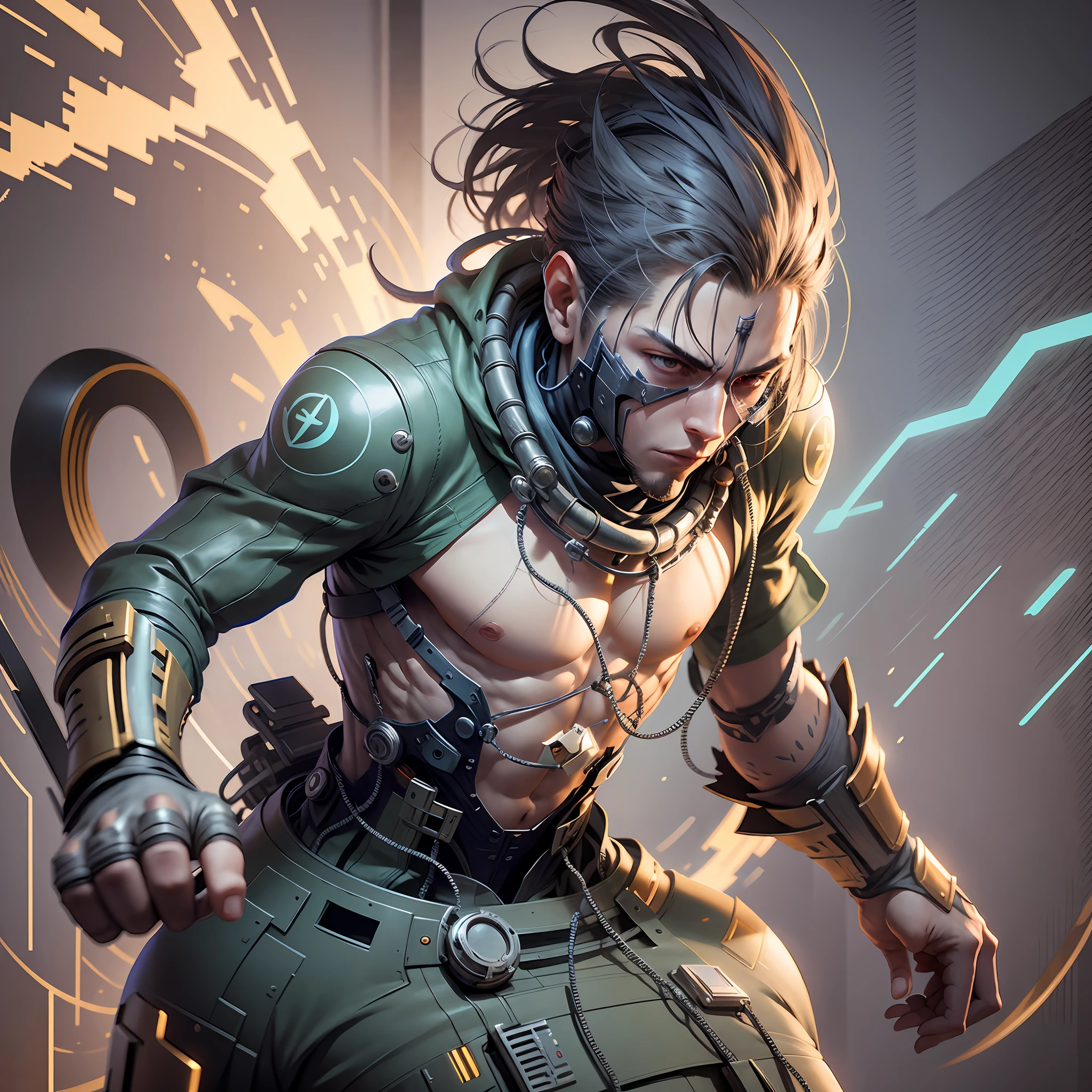 game protagonist about programming, he wears a mask and is fighting against Java --auto --s2