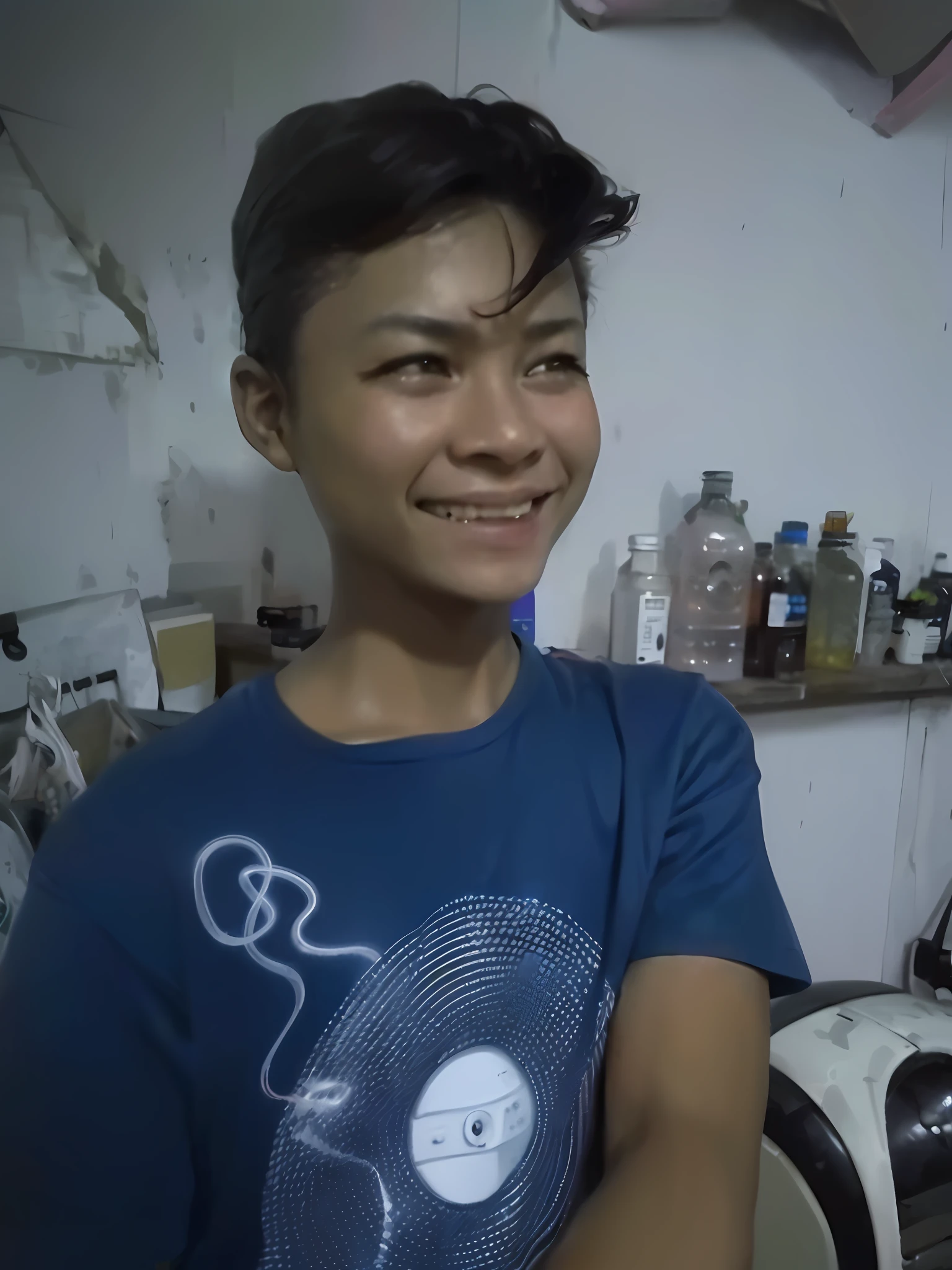 (solo), (a detailed full body RAW photo of a girl), (masterpiece:1.0), (best quality:1.4), (ultra highres:1.2), (photorealistic:1.4), 8k resolution, Canon EOS R5, 50mm, absurdres, ultra detailed, (18yo), sharp focus, cinematic lighting, detailed beautiful face, (heavy makeup), (ulzzang-6500-v1.1), petite figure, detailed skin texture, pale skin, flat chest, (pale, (skinny and fit body:1.3), thigh gap, detailed long blond hair, messy hair, (Avril Lavigne:0.7), smiling, (futuristic fashion, streetwear, high-tech fabrics, racing suit, fireproof material, elbow and knee pads, racing gloves:1.1), contrapposto, (Kpop idol), (azur lane\), cityscape, outdoors, ((white+pink theme)),bright black skin,pink hairs,large eye with red colour.