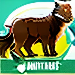 Endangered Animals Platform LOGO, simple, text --auto --s2
