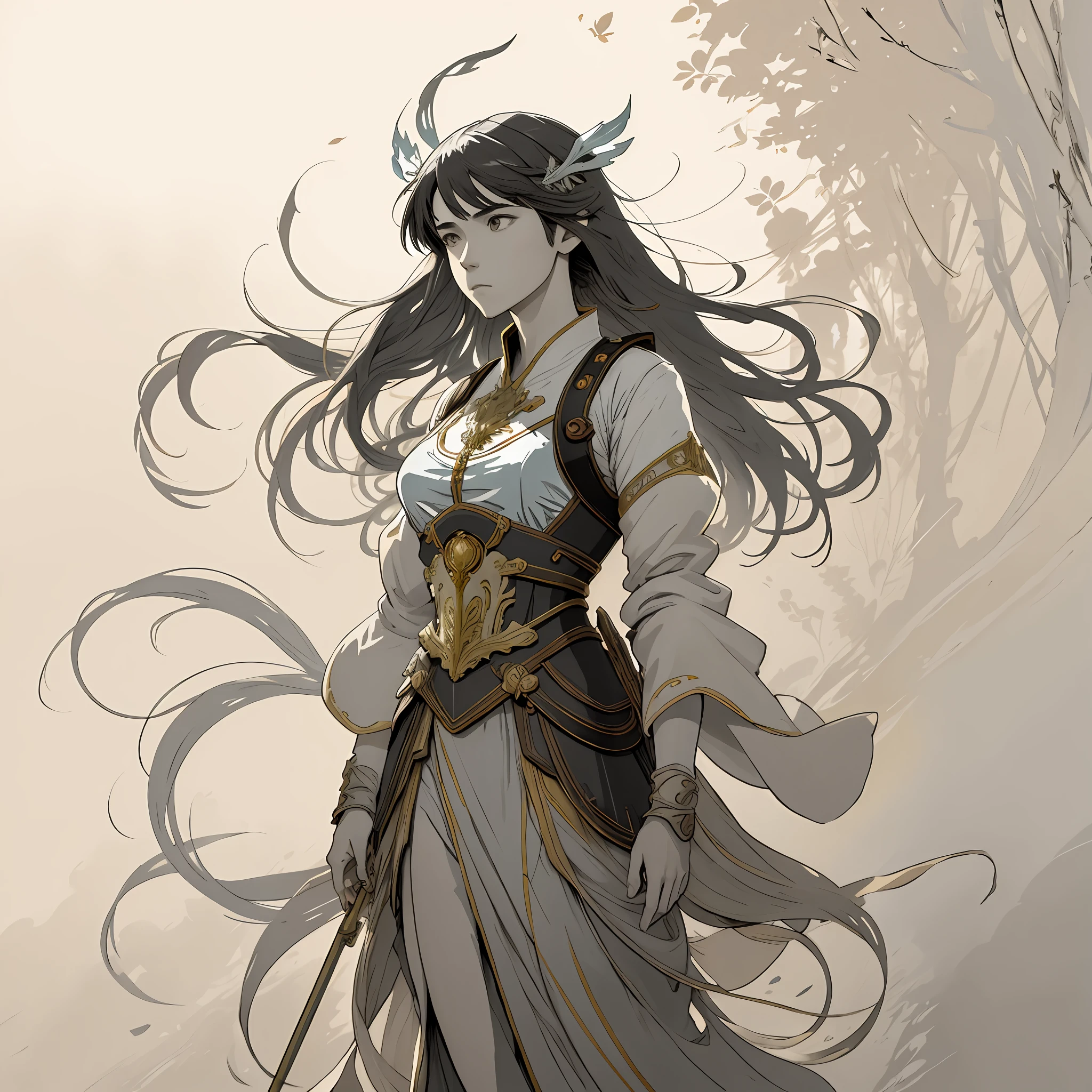 masterpiece, best quality,
\(color Ink wash painting:1.1\),\(ink splashing:1.1\),\(color splashing:1.1\),\(colorful:1.16\), \(watercolor:1.16\), soft lighting, digital painting, artstation, concept art, smooth, sharp focus,art by ross tran and greg rutkowski and alphonse Mucha and  Bak Karol, unreal engin 5,octane render,\(2D:1.2\), limited palette flat color, (anime screencap,limited palette, :1) of (Sketch:1)
 by (nvinkpunk:0.3),(kuvshinov:0.3),(dreamlikeart:0.3),(samdoesart:0.3),(modelshoot style:0.3),
,best quality,masterpiece,highly detailed,ultra-detailed,, 1girl,

,fantasy art by  studio ghibli,Shinkai Makoto ArtstationHQ, painting with Vivid color of field, High contrast!,