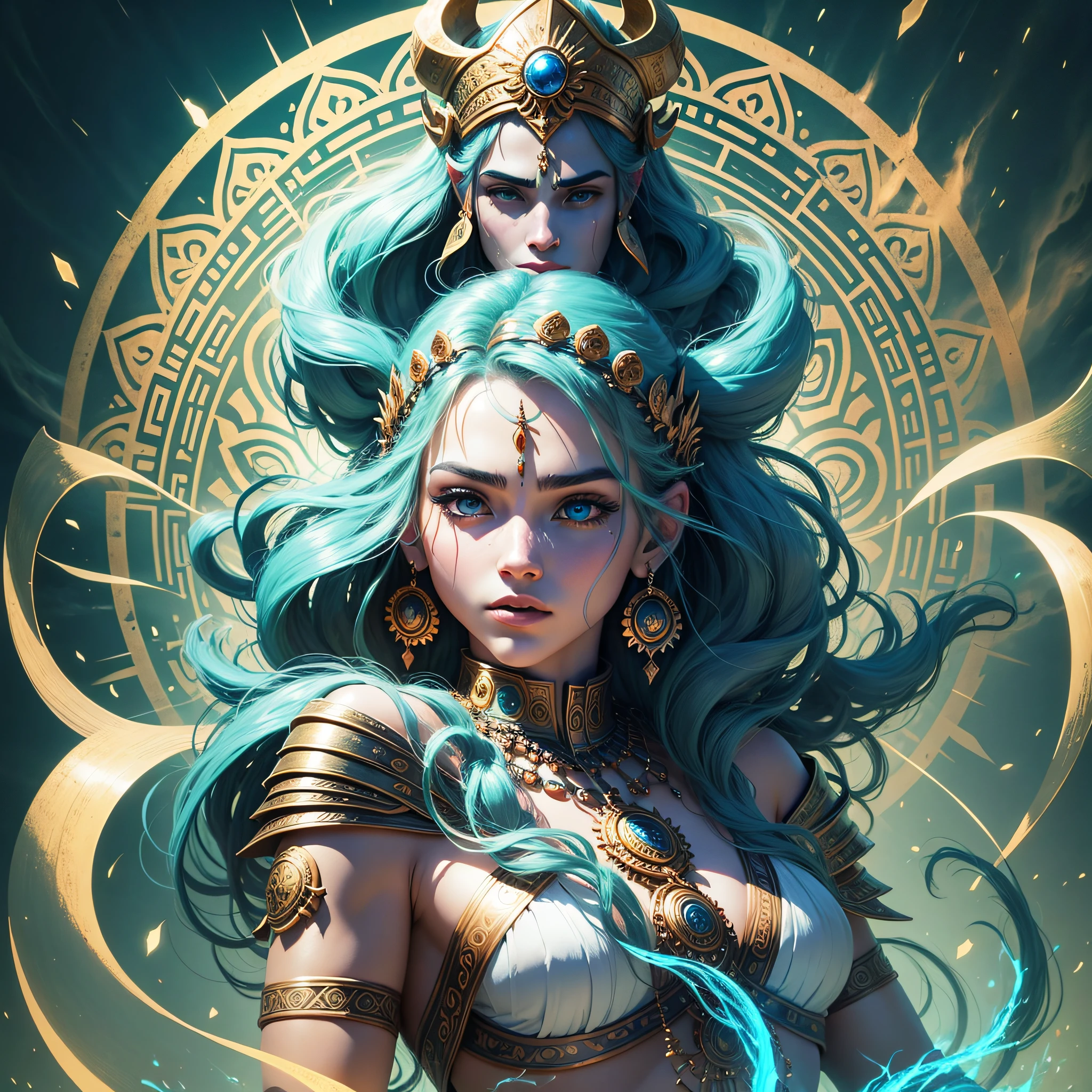 wallpaper magic and ancient gods --auto --s2