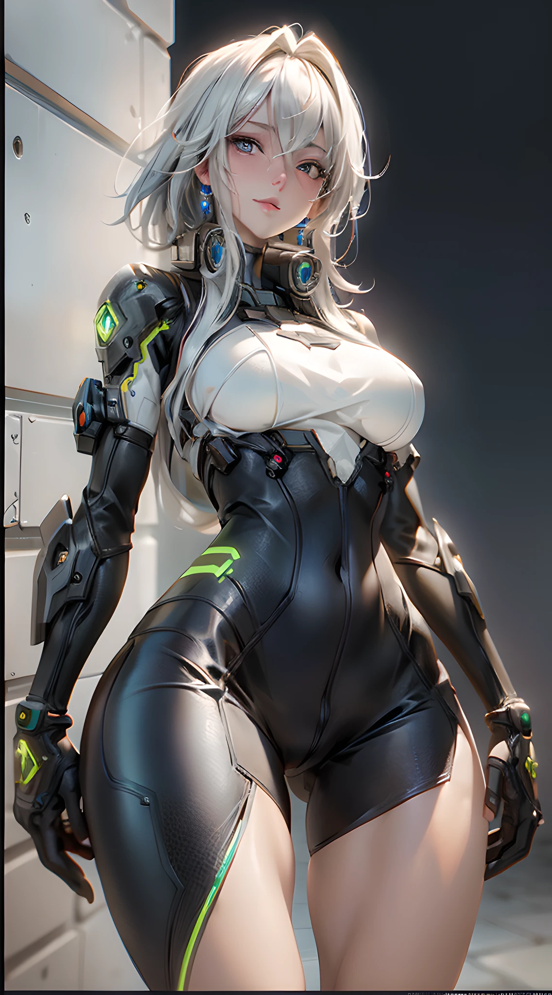 ((Best quality)), ((masterpiece)), (detailed:1.4), 3D, an image of a beautiful cyberpunk female,HDR (High Dynamic Range),Ray Tracing,NVIDIA RTX,Super-Resolution,Unreal 5,Subsurface scattering,PBR Texturing,Post-processing,Anisotropic Filtering,Depth-of-field,Maximum clarity and sharpness,Multi-layered textures,Albedo and Specular maps,Surface shading,Accurate simulation of light-material interaction,Perfect proportions,Octane Render,Two-tone lighting,Wide aperture,Low ISO,White balance,Rule of thirds,8K RAW,