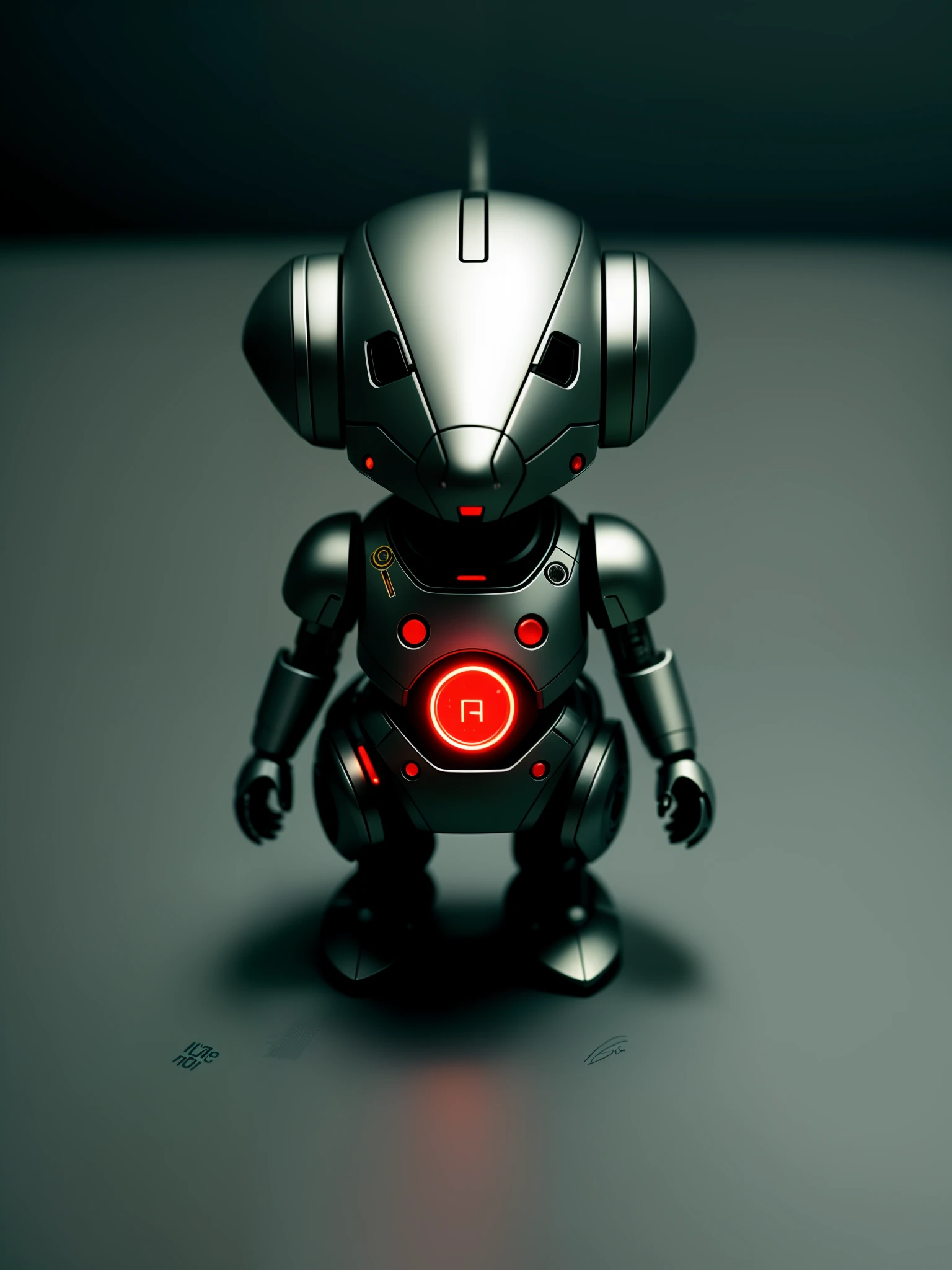 A cute little mouse made of metal, (cyborg: 1.1), ([tail | detailed wire]: 1.3), (complex details), hdr, (complex details, hyperdetailed: 1.2), cinema shot, centered