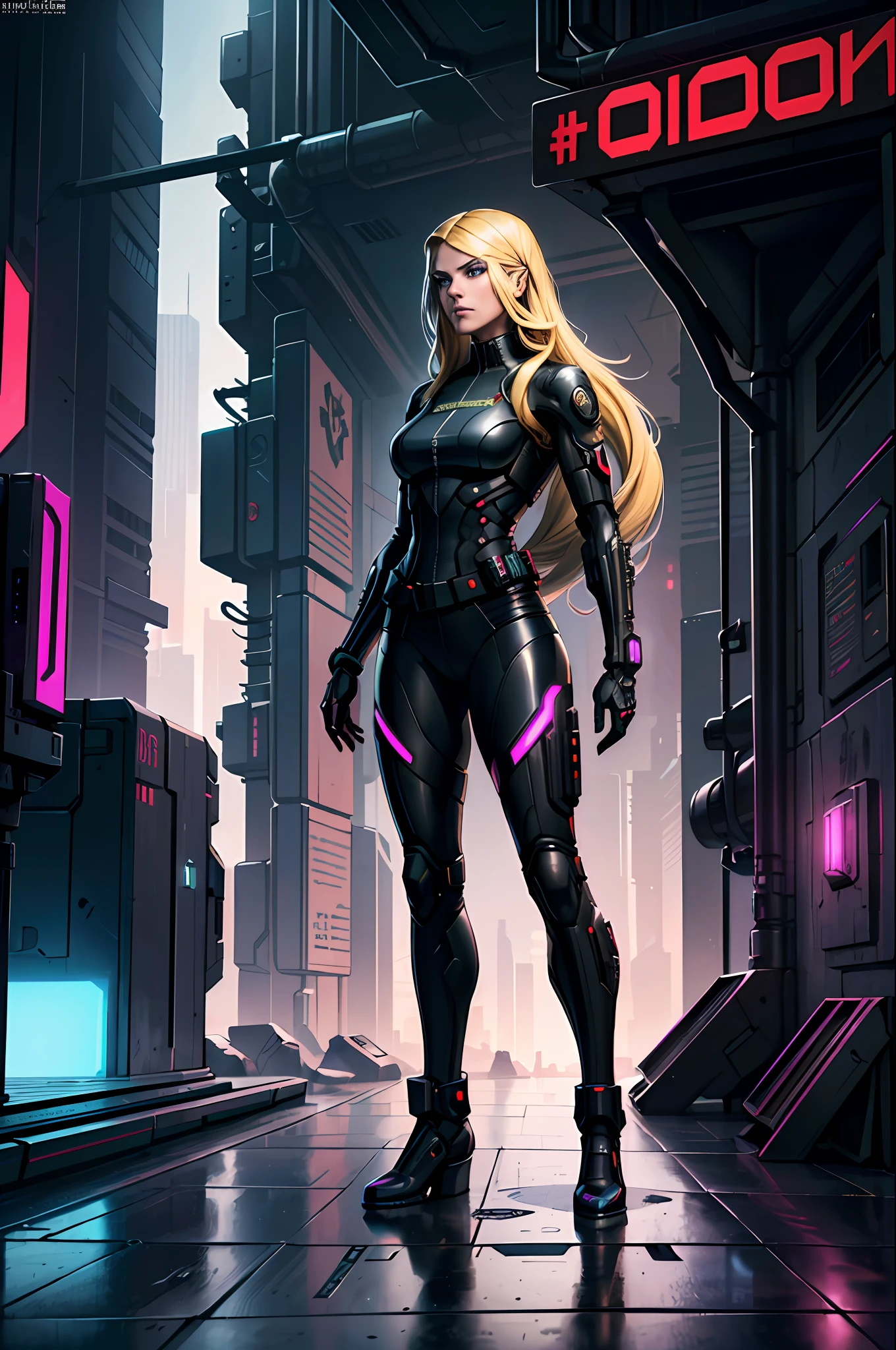(cyberpunk by emb-rrf2:1.0),(highly detailed:1.2),(best quality:1.2),(8k:1.2),sharp focus,(subsurface scattering:1.1),award-winning photography,profile (cyberpunk cop heroine: 1.2), neon glow, centered face, Katheryn Winnick's face, blue eyes, ((full body shot:1.1)) (standing in a futuristic spaceport: 1.3), (((straight long blonde hair: 1.1)), (cyberpunk cop costume), (very detailed background:1.2),(sci-fi:1.0), (knollingcase:1.0),(dreamlikeart:1.1), dramatic lighting