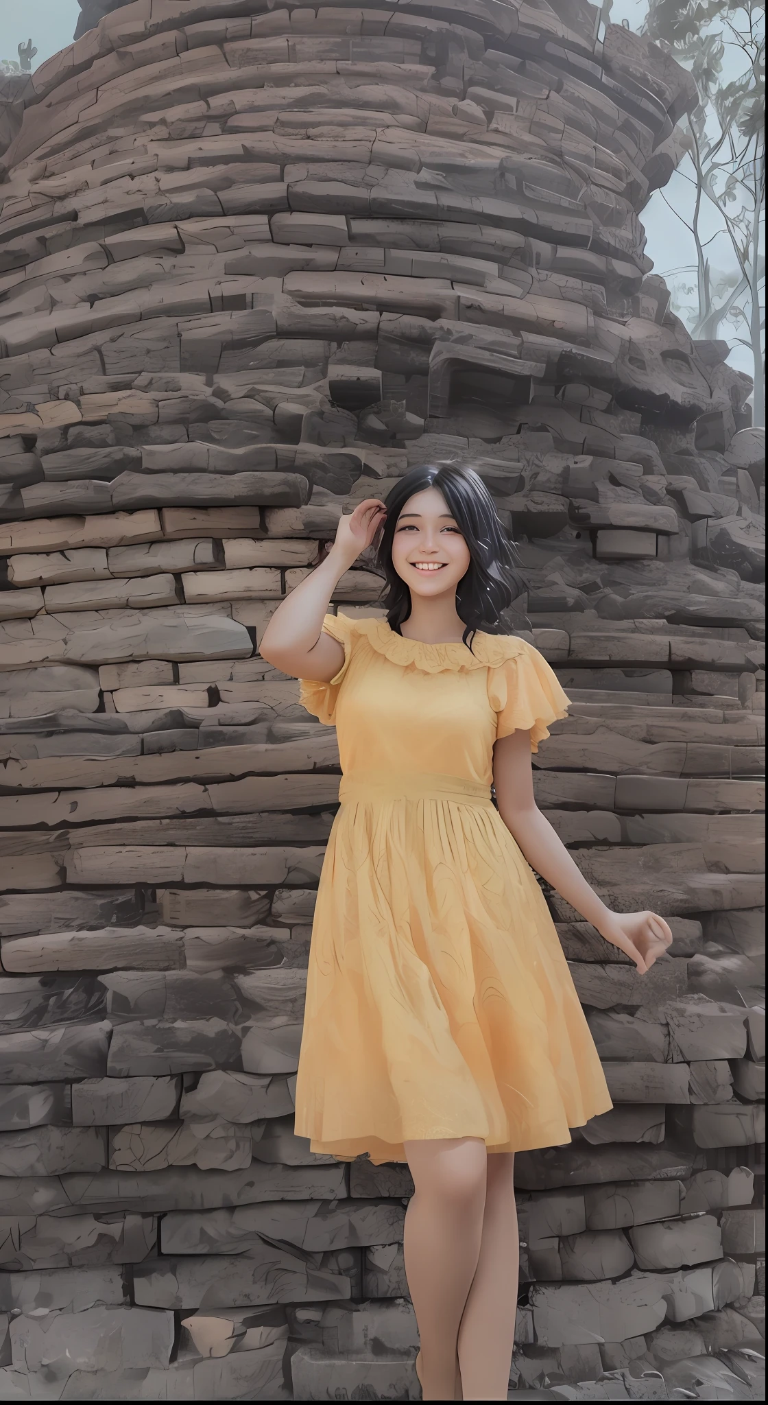 black hair, cgi, 17 years old girl, smiling, happy, professional lighting, cgi, brown hair, smelling, embarrassed, brown hair, eye reflection, light smile, embarrassed, heart in eye, Surrealism, cinematic lighting, motion blur, cinematic lighting, sparkle, image fill, 8k, super detail, UHD, masterpiece, anatomically correct, textured skin, super detail, high details, high quality, award winning, best quality, highres, 1080P, HD, 4K, 4K, 8k, 16k, UHD, 1080P, best quality, super detail, textured skin, masterpiece, highres, 16k, HD