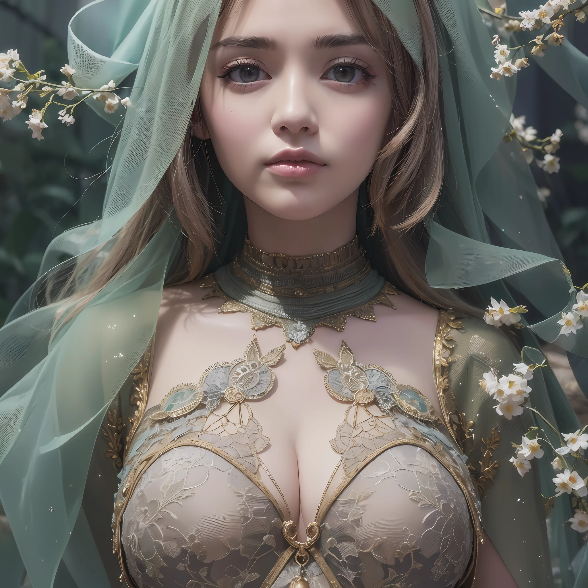 best quality,Best Picture,HD picture,insane details,intricate details,hyperdetailed,ultra detailed,extreme detailed,highest detailed,high_detail,colorful,beautiful,hdr,photorealistic,highres,ultra_high_res,photography,aesthetic,extremely_delicate,1girl,solo,large breasts,gorgeous skirt,looking at viewer,wide_shot,(masterpiece:1.3),(best_quality:1.3),(ultra_detailed:1.3),8k,extremely_clear,
