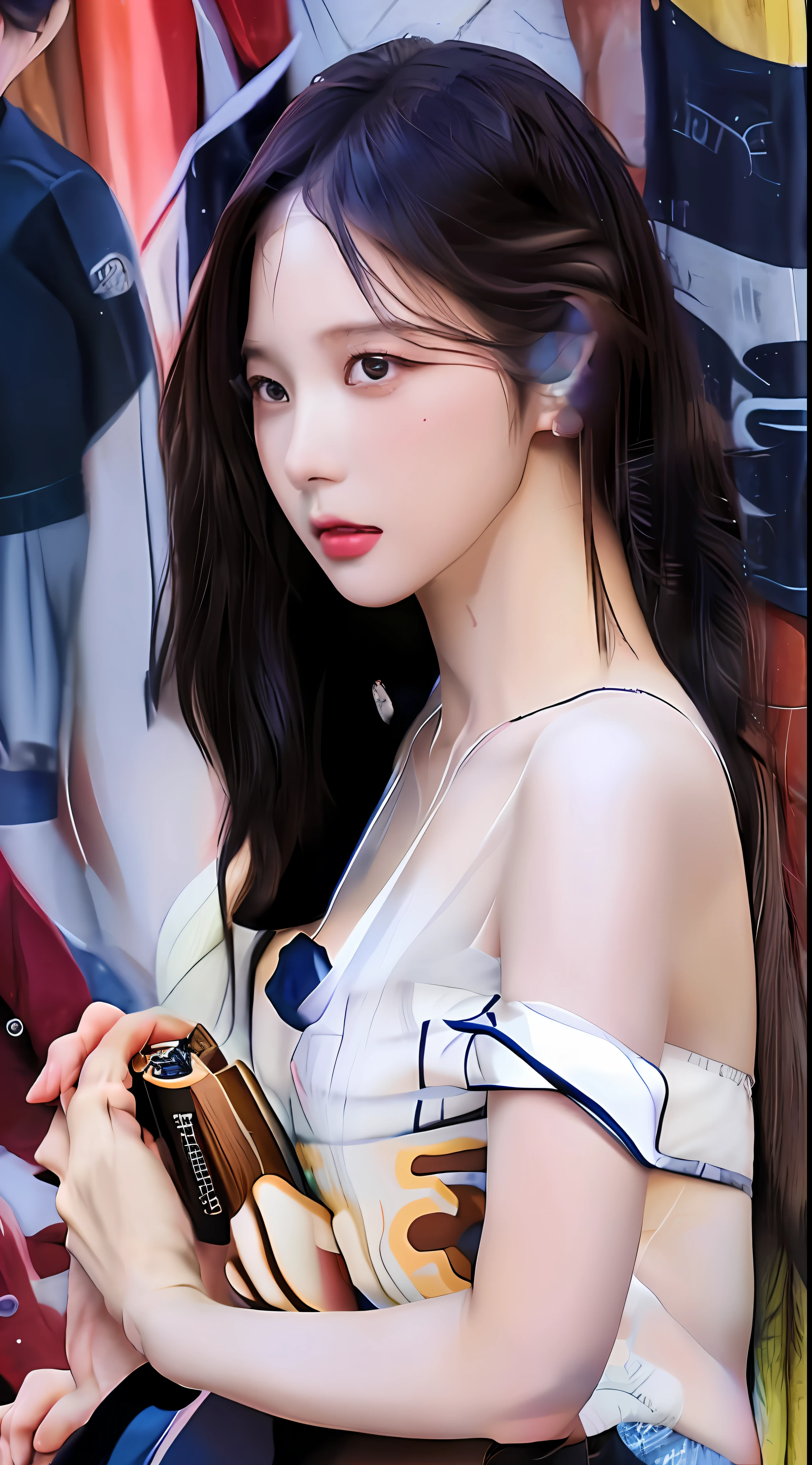 best quality, masterpiece, 1girl, Beautiful face, (photo realistic:1.3), rim lighting, (high detailed skin:1.2), 8k uhd, dslr, high quality, high resolution, 4k, 8k, Bokeh, absurdres, best ratio four finger and one thumb, (realistic:1.3), cute 1girl, wearing black formal blazer, medium breasts, short skirt,