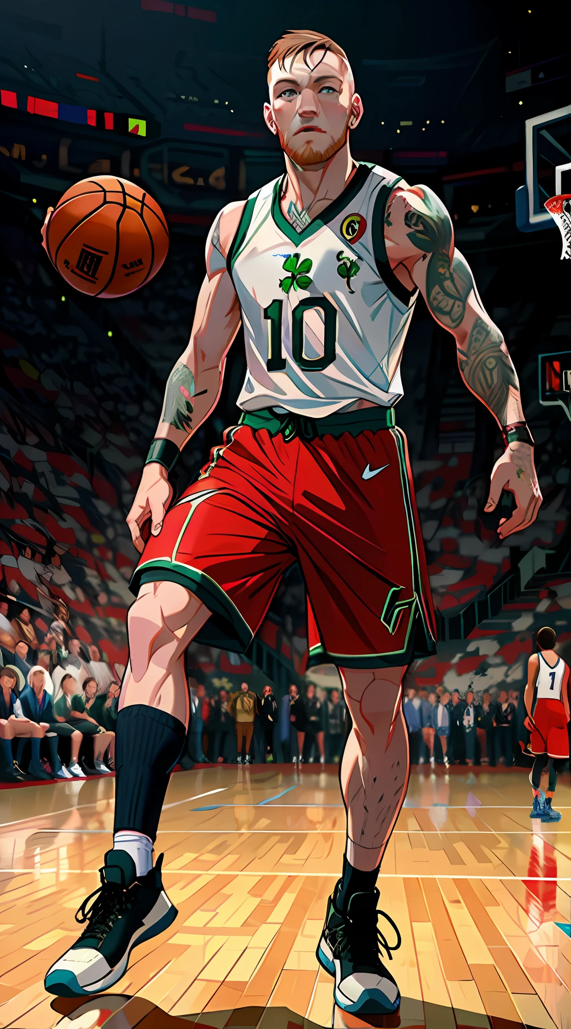 Add green 4-leaf clover