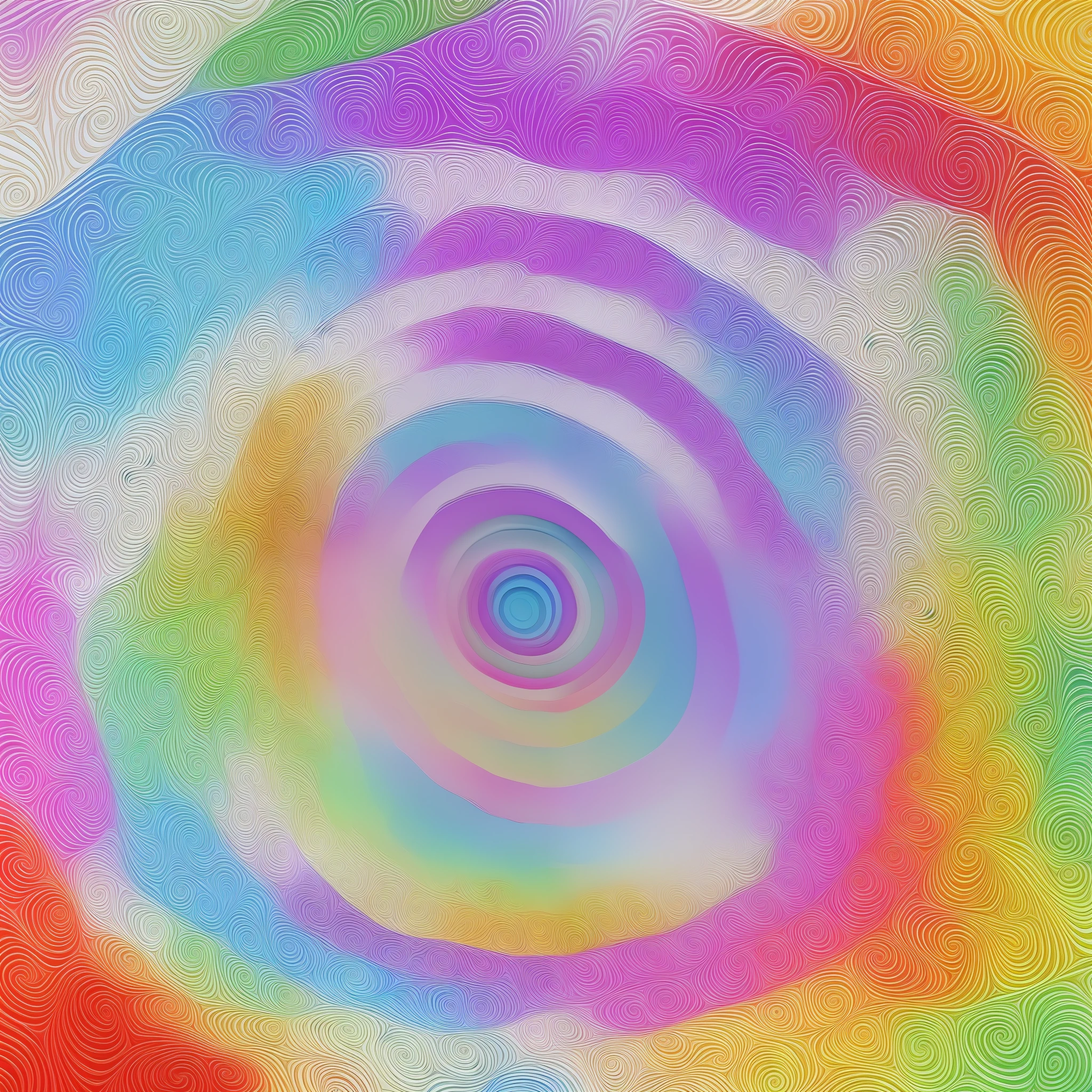 Time and color spiral, colorful, detailed, neverendin group, (pale color: 1.4)