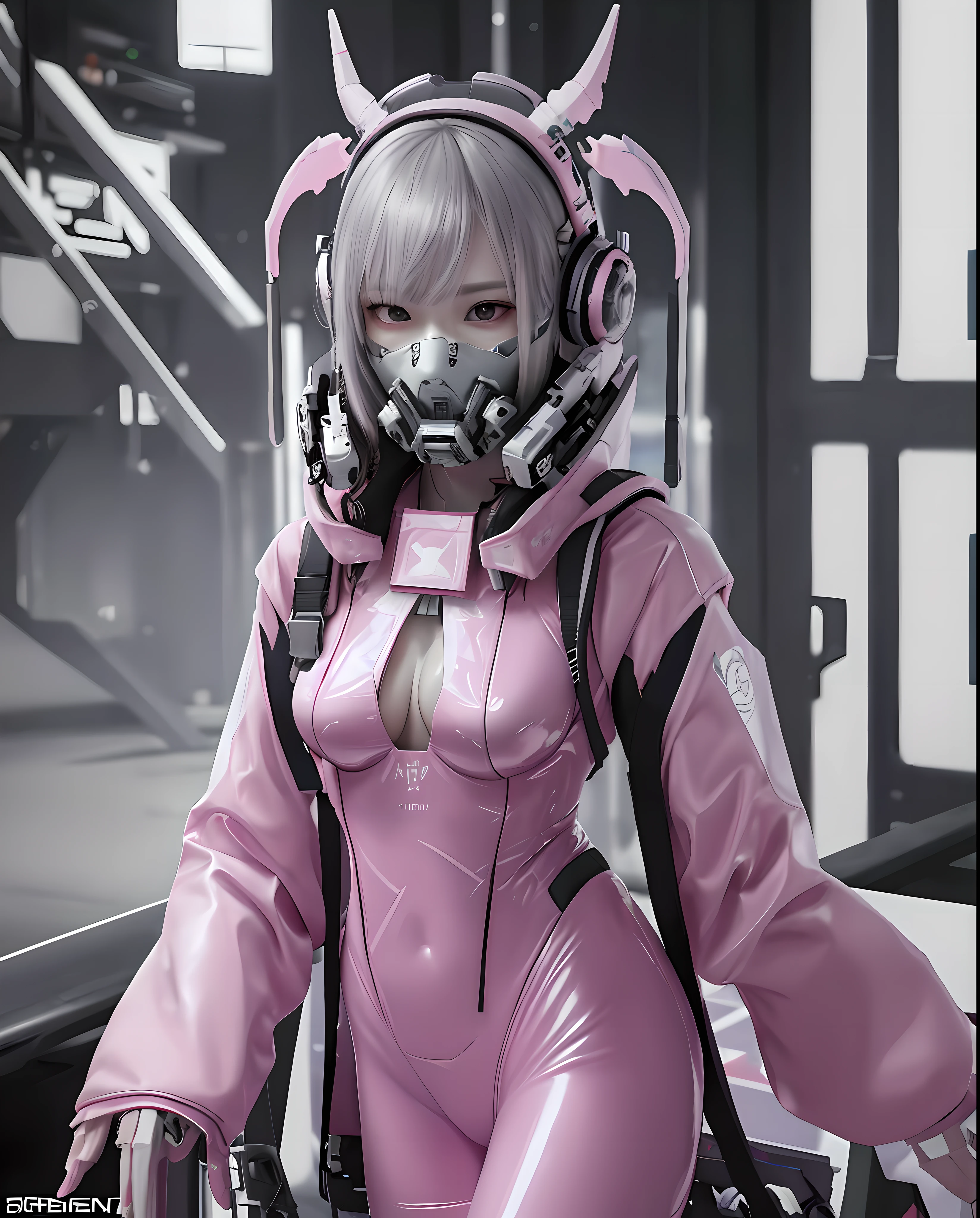 RAW, Masterpiece, Evil woman, undead, demi-human, Ultra Fine Photo, medium , Best Quality, Ultra High Resolution, Photorealistic, Sunlight, Portrait, Stunningly Beautiful, welding mask, half body, Delicate Face, Vibrant Eyes, RAW photo, 1girl, solo, 1girl, solo, half body, welding mask, onisamurais girl futuristic,cyberpunk mask, mecha mask, demon, futuristic cyberpunk, tattoes, analogto, 3d realistic, stuning potrait, (extremely detailed CG unity 8k wallpaper), of the most beautiful artwork in the world, professional photography, trending on ArtStation, trending on CGSociety, Intricate, High Detail, Sharp focus, dramatic, photorealistic, cyberpunk, futuristic, pale skin, slim body, (high detailed skin:1.2), 8k uhd, dslr, soft lighting, high quality, film grain, Fujifilm XT3, demonic feminim, glossy, pink white vibes