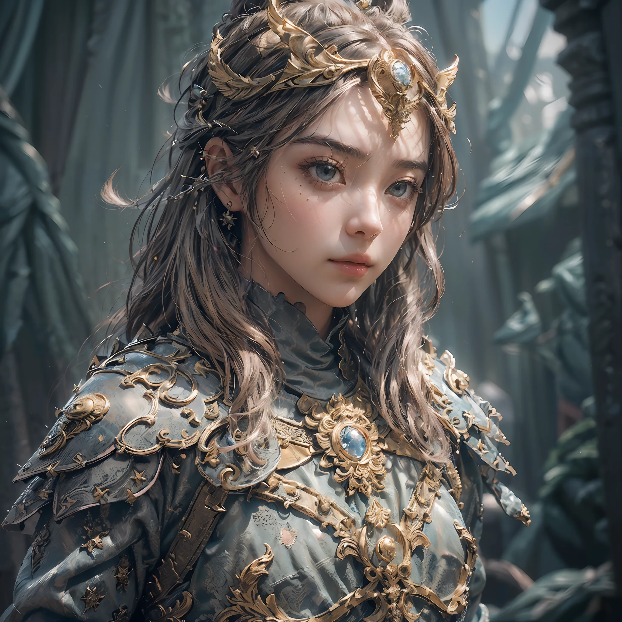 (photorealistic:1.4), Knight of the Zodiac,(1 girl),(masterpiece, best quality, ultra detailed), ultra realistic, photorealistic,(extremely delicate and beautiful), fine details, beautiful eyes, detailed face,((profundidade_do_campo)),8k, RAW photo --auto --s2