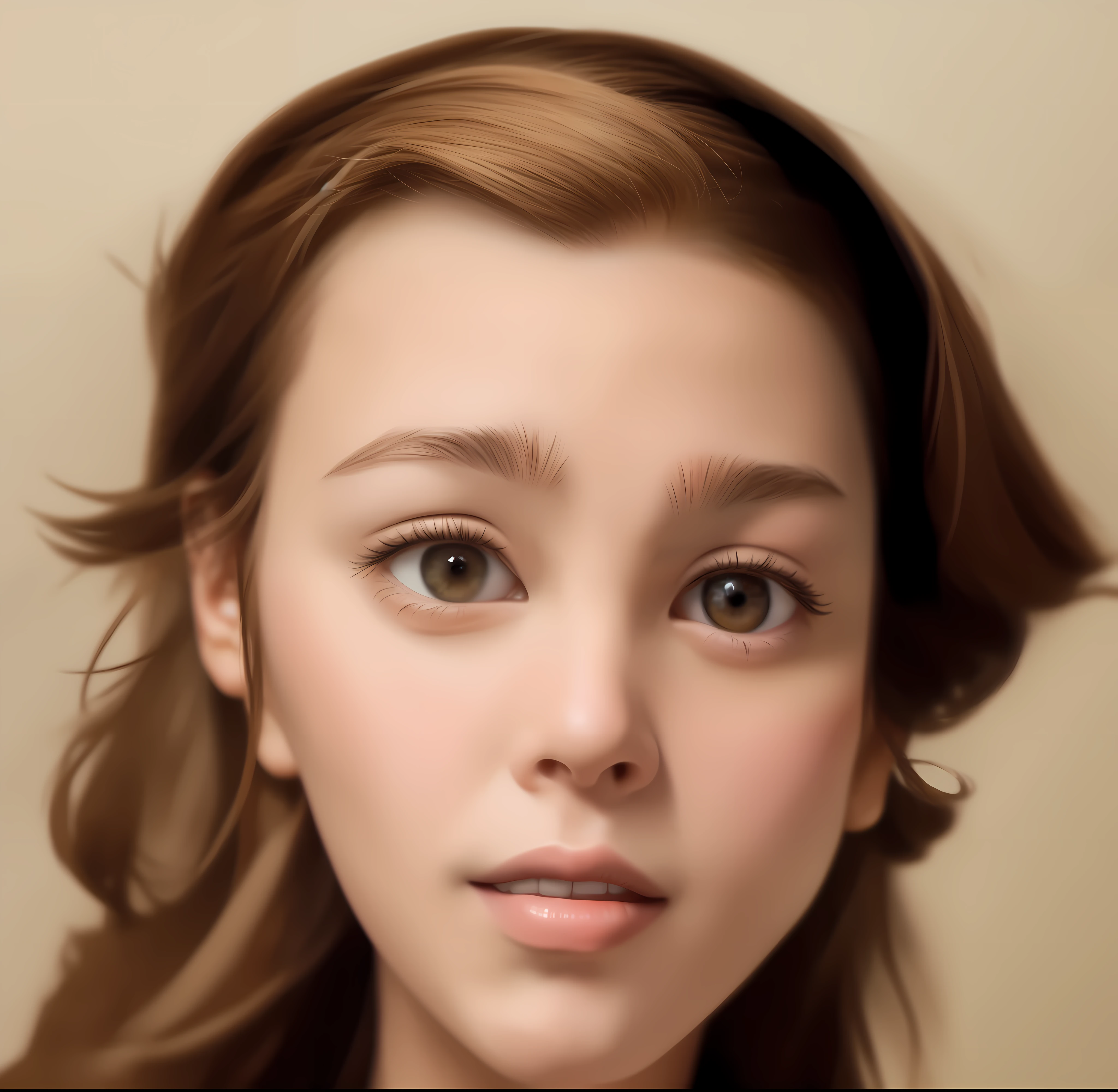 Turn into a high-quality drawing using realistic facial strokes.