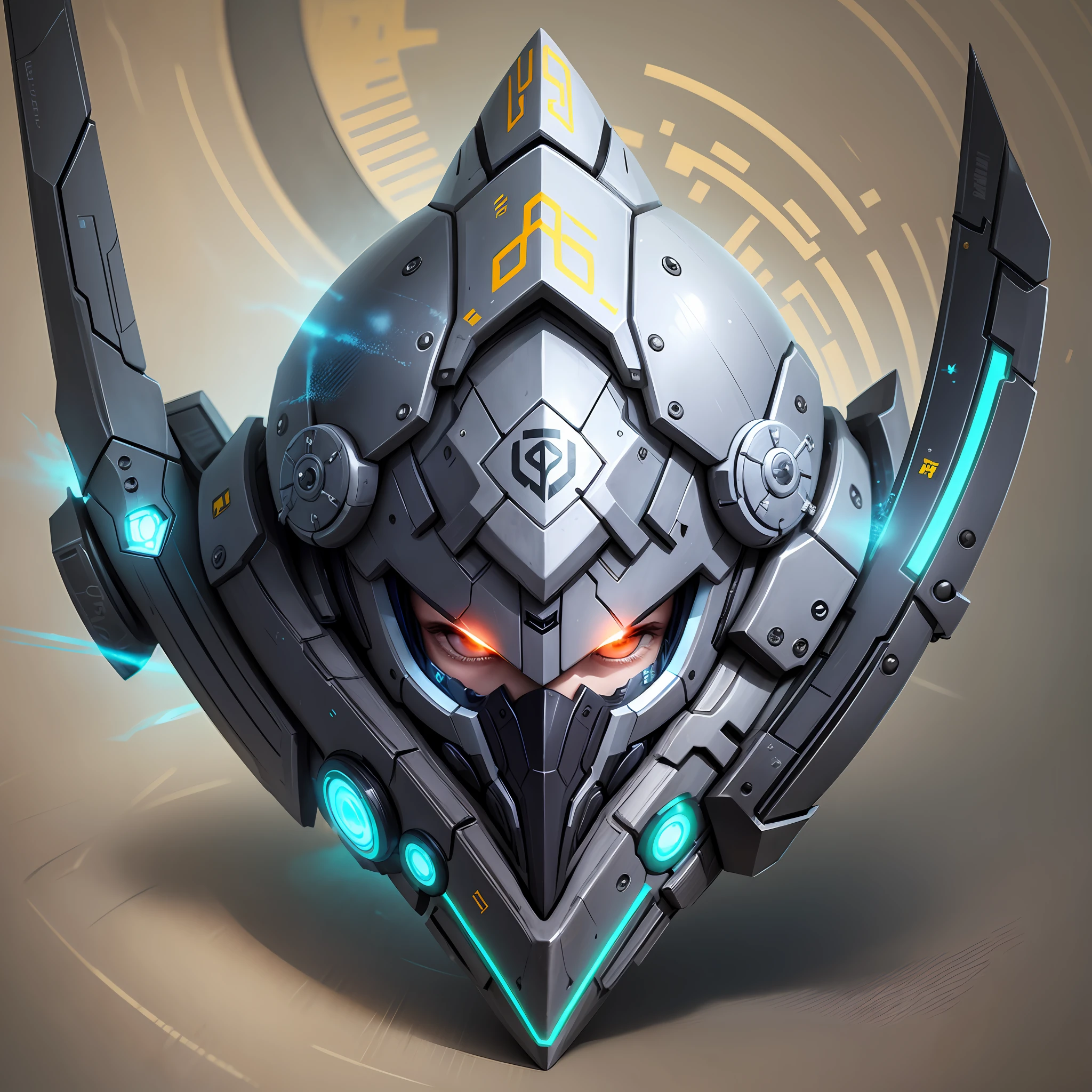 Create a futuristic shield with the initials APVS --auto --s2