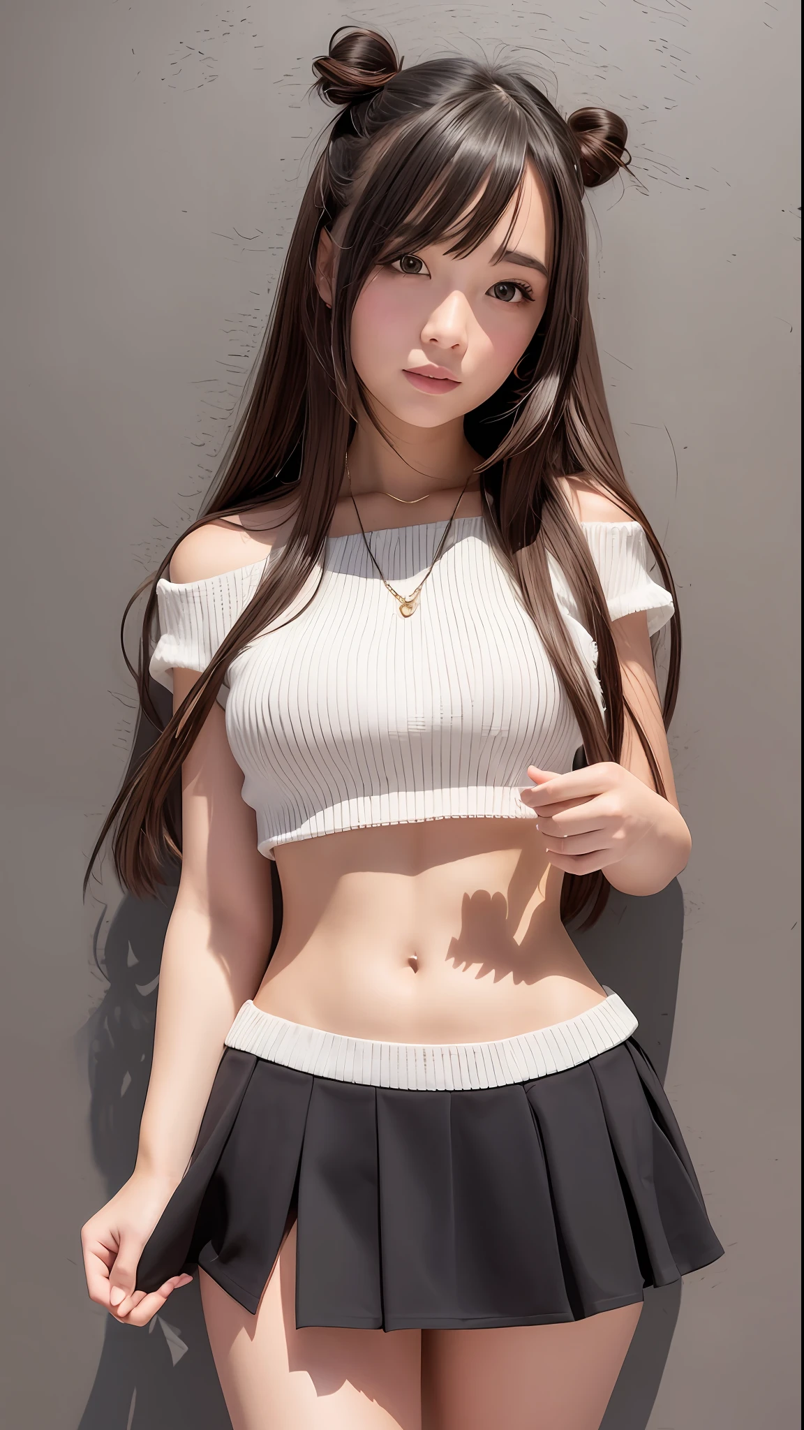 Cute, Beautiful Girl, Mini Skirt