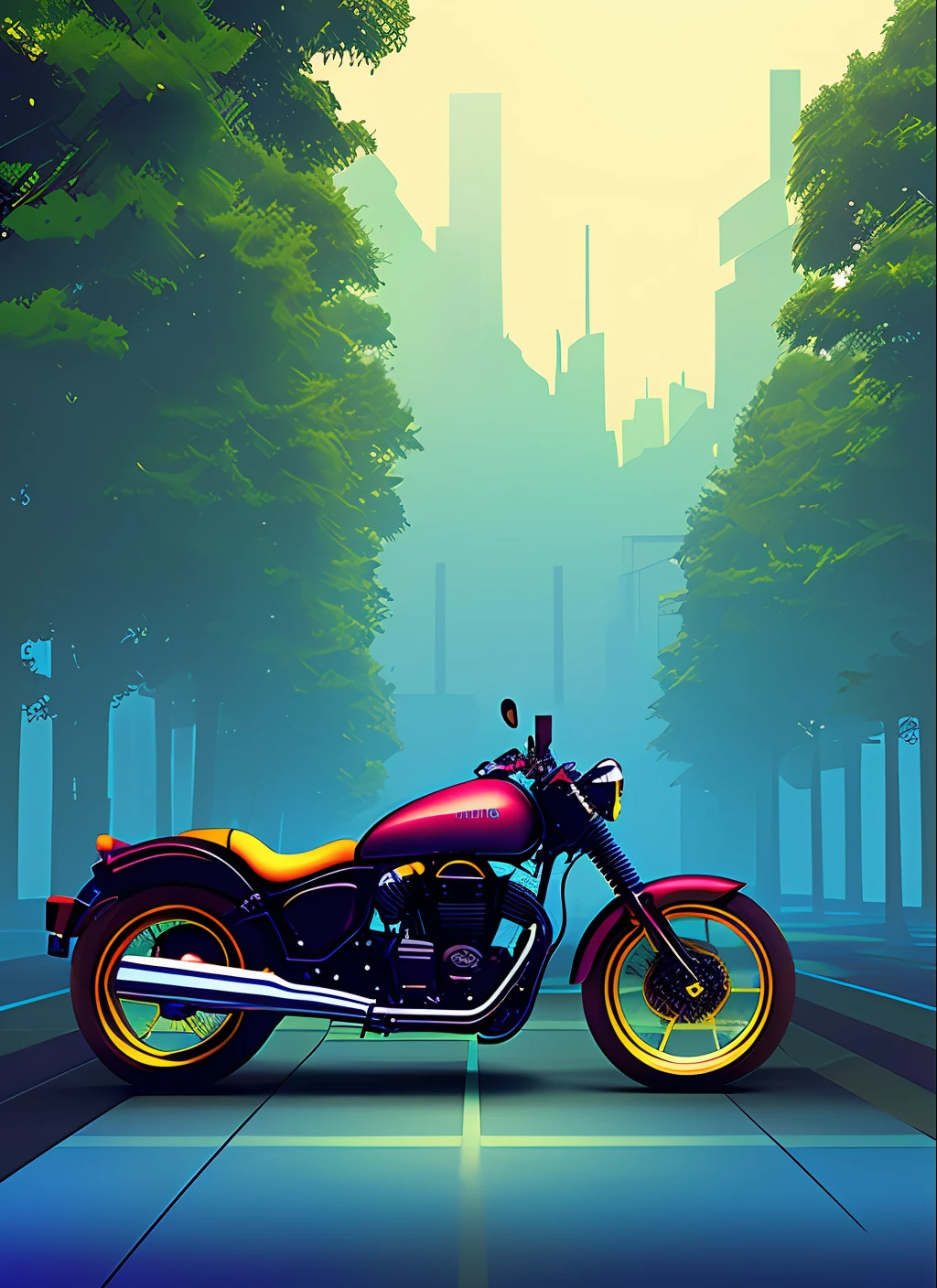 import pygame
# Pygame initialization
pygame.init()
# Definition of window dimensions
width = 800
height = 600
# Creating the window
window = pygame.display.set_mode((width, height))
# Loading the image of the motorcycle from the 80's
moto_image = pygame.image.load("moto_anos80.png")
# Loading the image of the abandoned workshop from the 80's
Oficina_image = pygame.image.load("oficina_anos80.png")
# Main game loop
running = True
while running:
for event in pygame.event.get():
if event.type == pygame.QUIT:
running = False
# Fill the background of the window with the image of the workshop
window.blit(workshop_image, (0, 0))
# Positioning of the motorcycle in the workshop
moto_x = 300
moto_y = 400
window.blit(moto_image, (moto_x, moto_y))
# Screen refresh
pygame.display.flip()
# Pygame shutdown
pygame.quit()