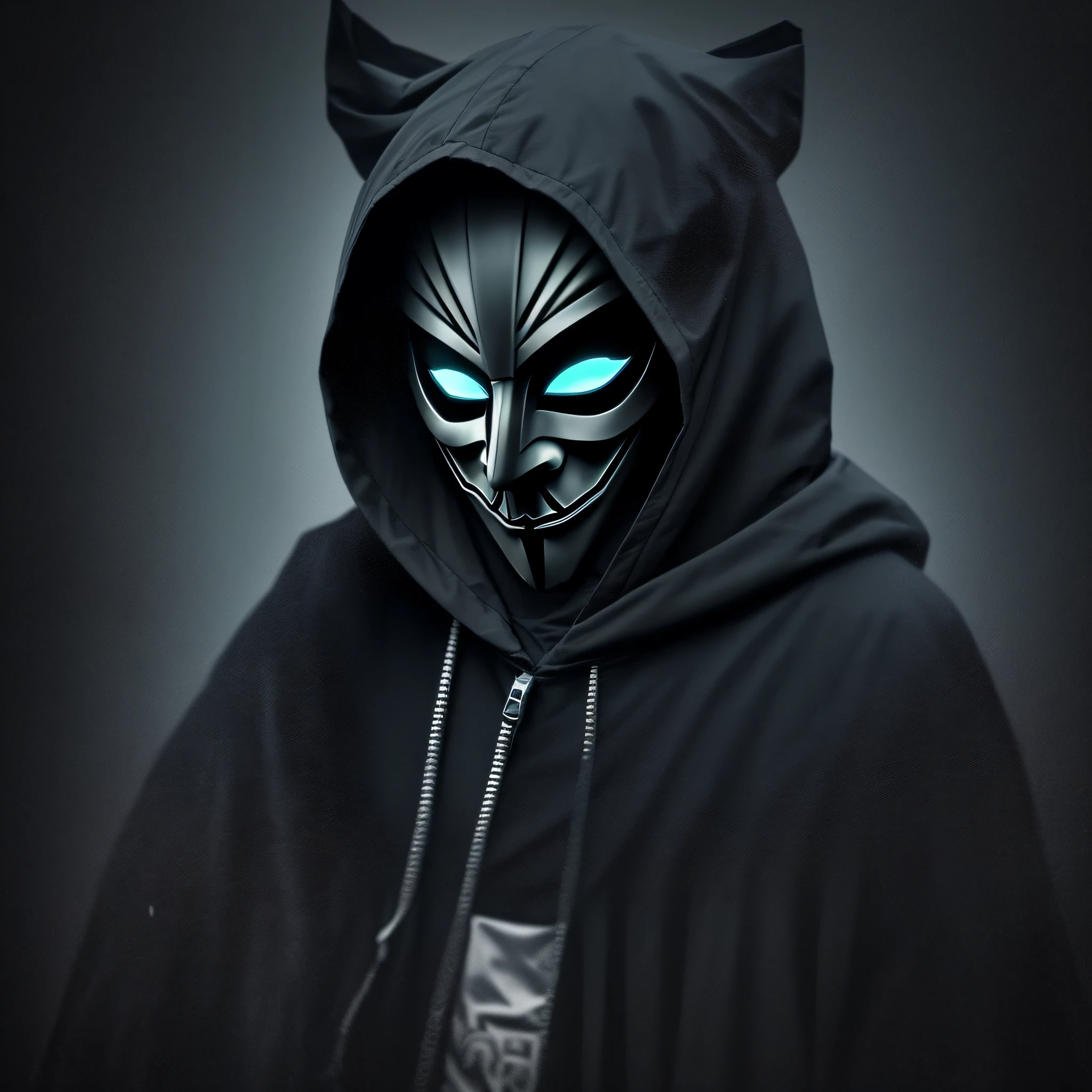darkness evil hacker,using anonymous mask,dark art,darkweb,obscure,4k --auto --s2