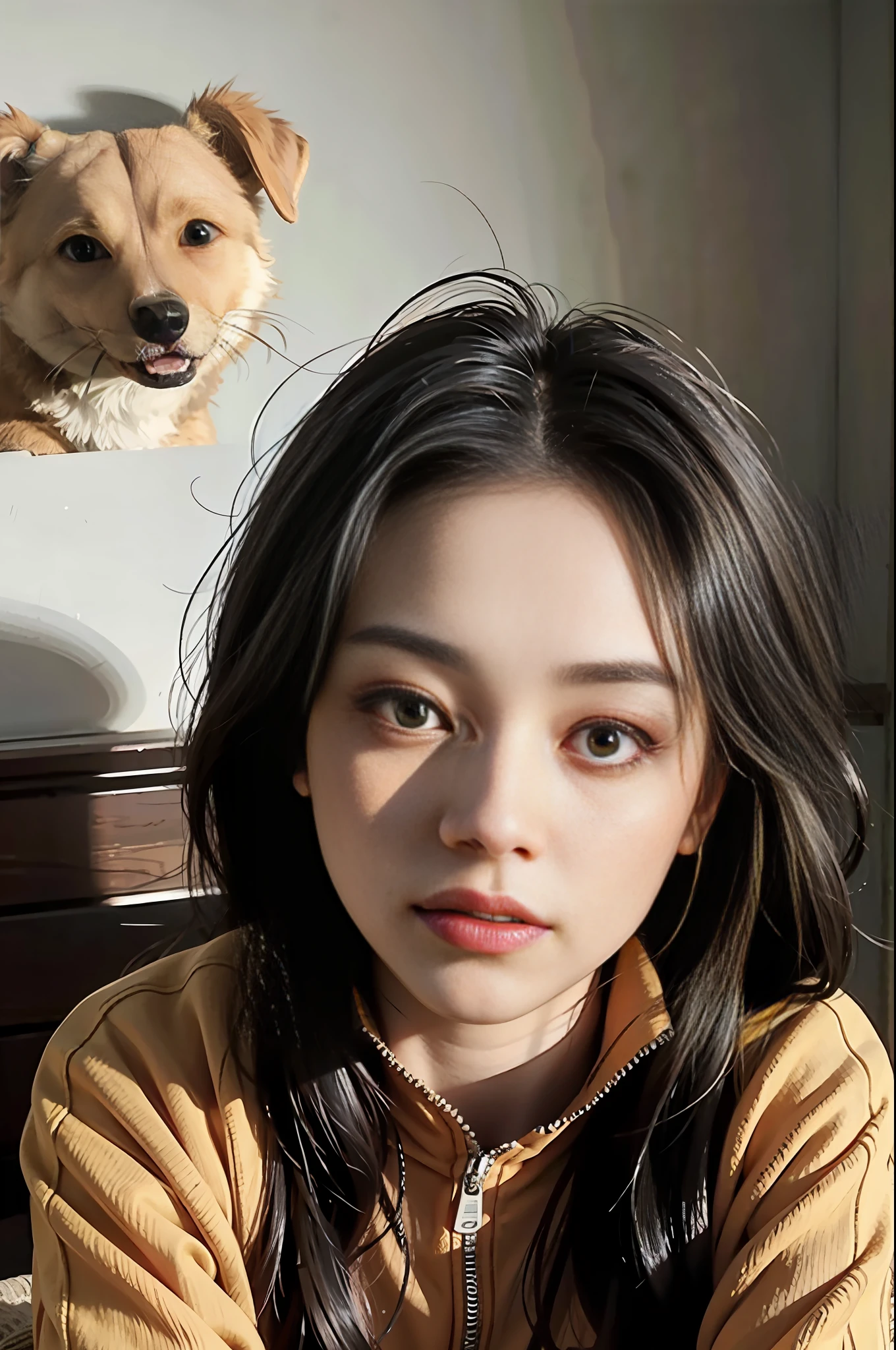 a dog