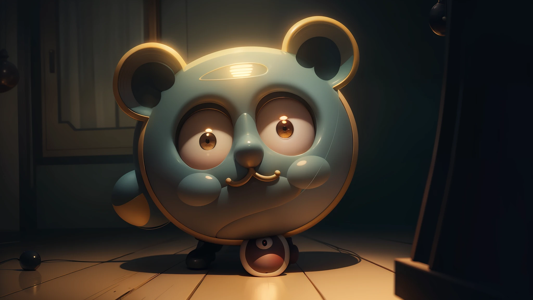 ballon, cozy indoor lighting, artstation, detailed, digital painting, cinematic, character design by mark ryden and pixar and hayao miyazaki --auto --s2