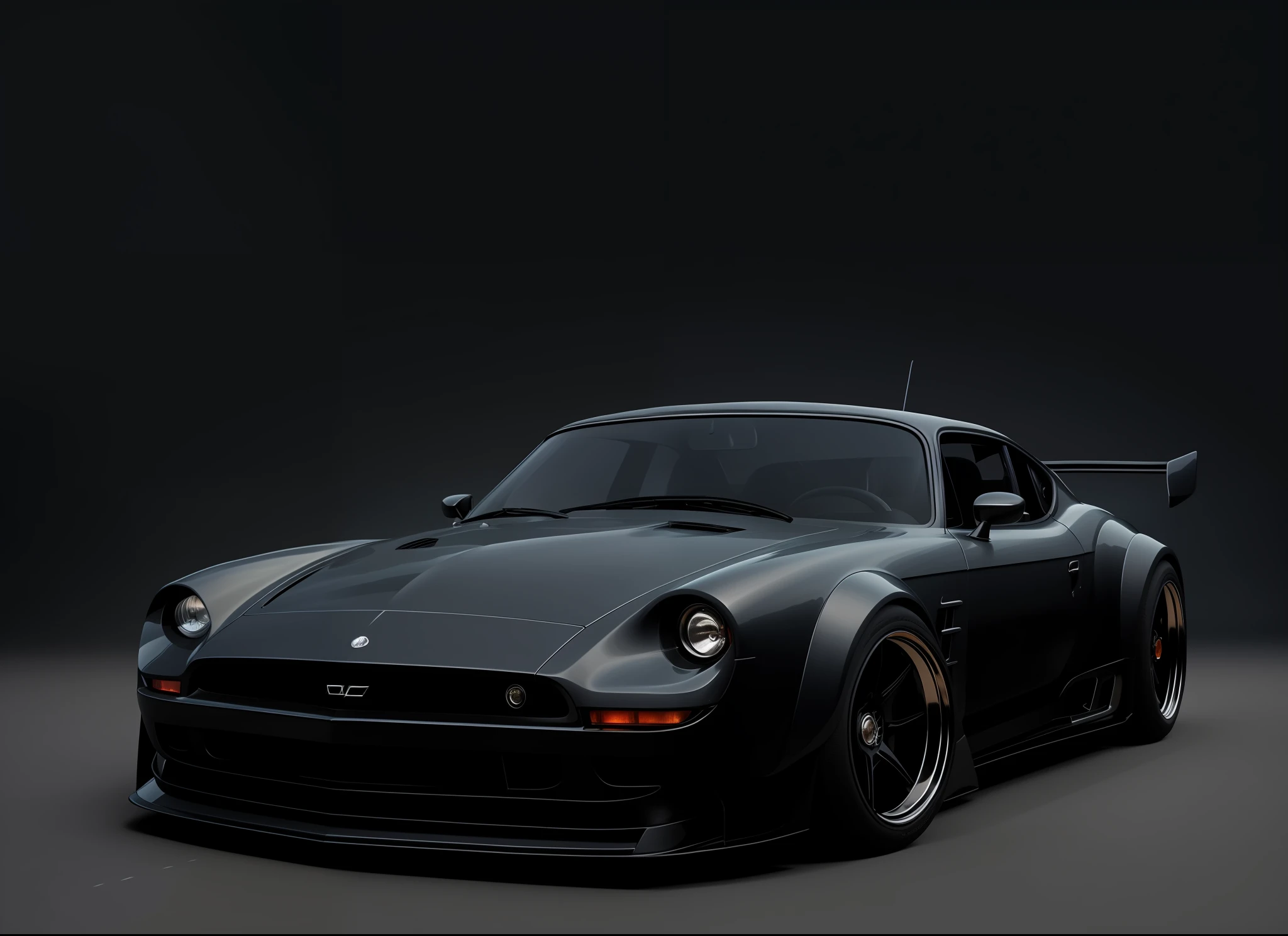 a Gothic-style car, lightning color, 50 mm lens, soft shadows, realistic soft contrast scoring, pure magic, hyper realistic fantasy art,