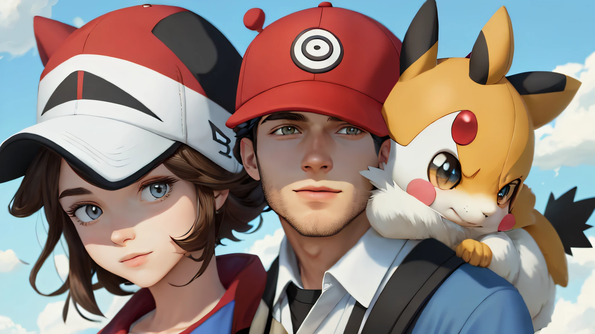 I put the Pokémon hat put 3 more people