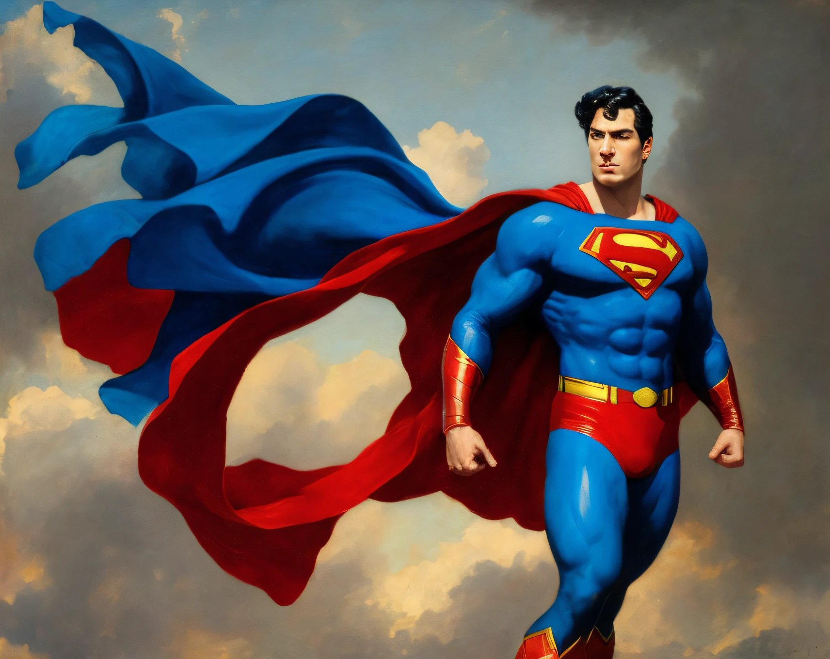 Art style Jan Matejko, Superman
