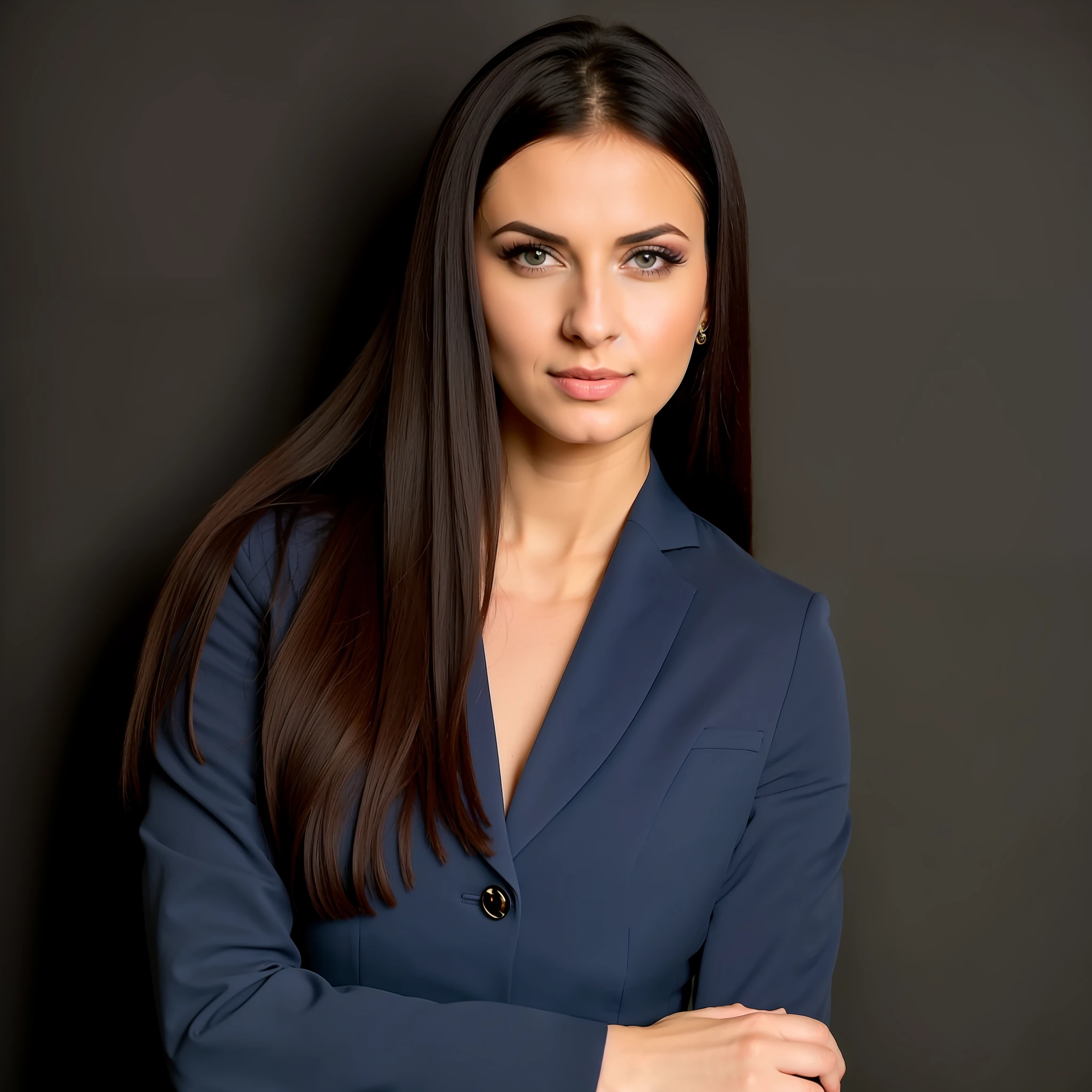 arafed woman in a blue suit posing for a picture, professional corporate portrait, photo of a woman, woman in business suit, professional portrait, promotional portrait, alina ivanchenko, close-up professional portrait, professional profile photo, viktoria gavrilenko, photo of a beautiful woman, professional portrait photo, professional portrait photograph, aleksandra waliszewska