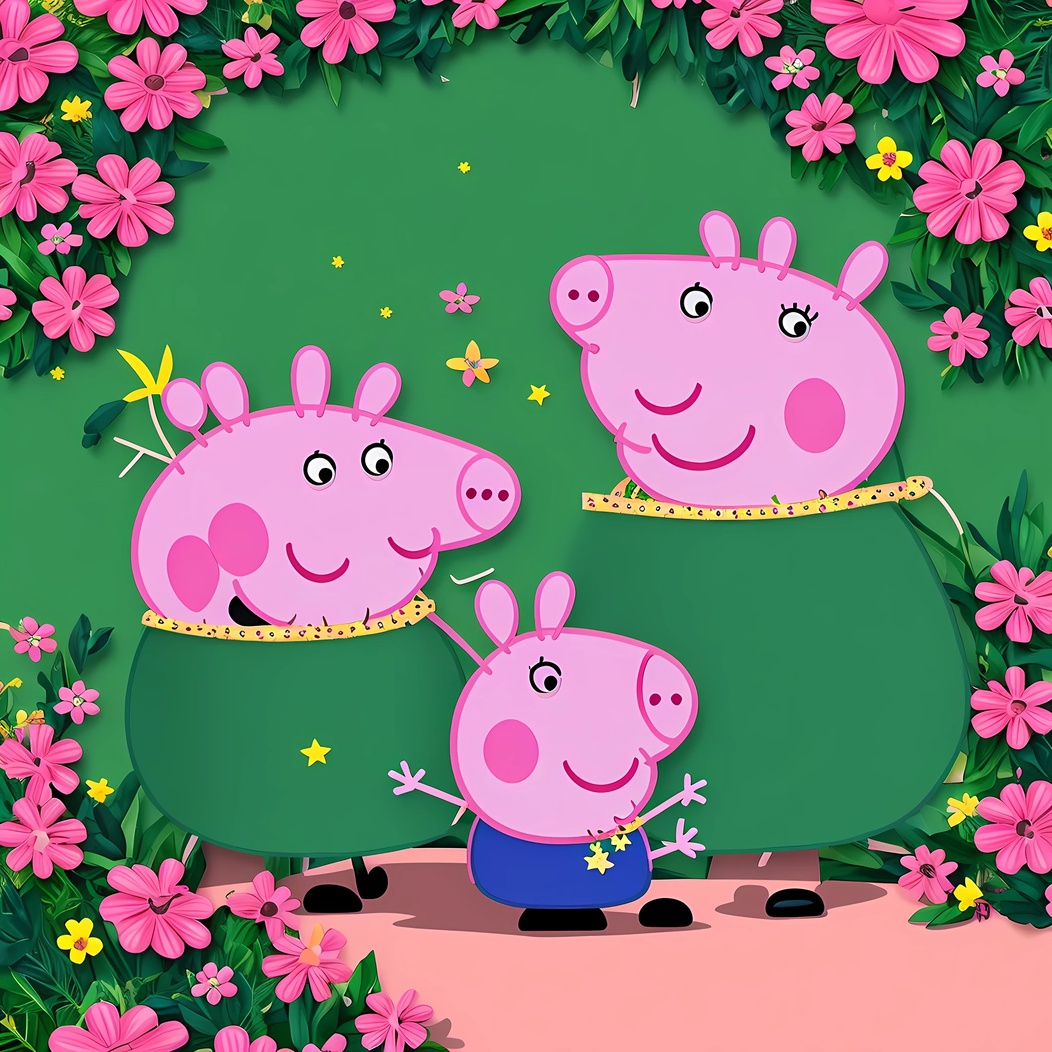 peppa pig e o gorge