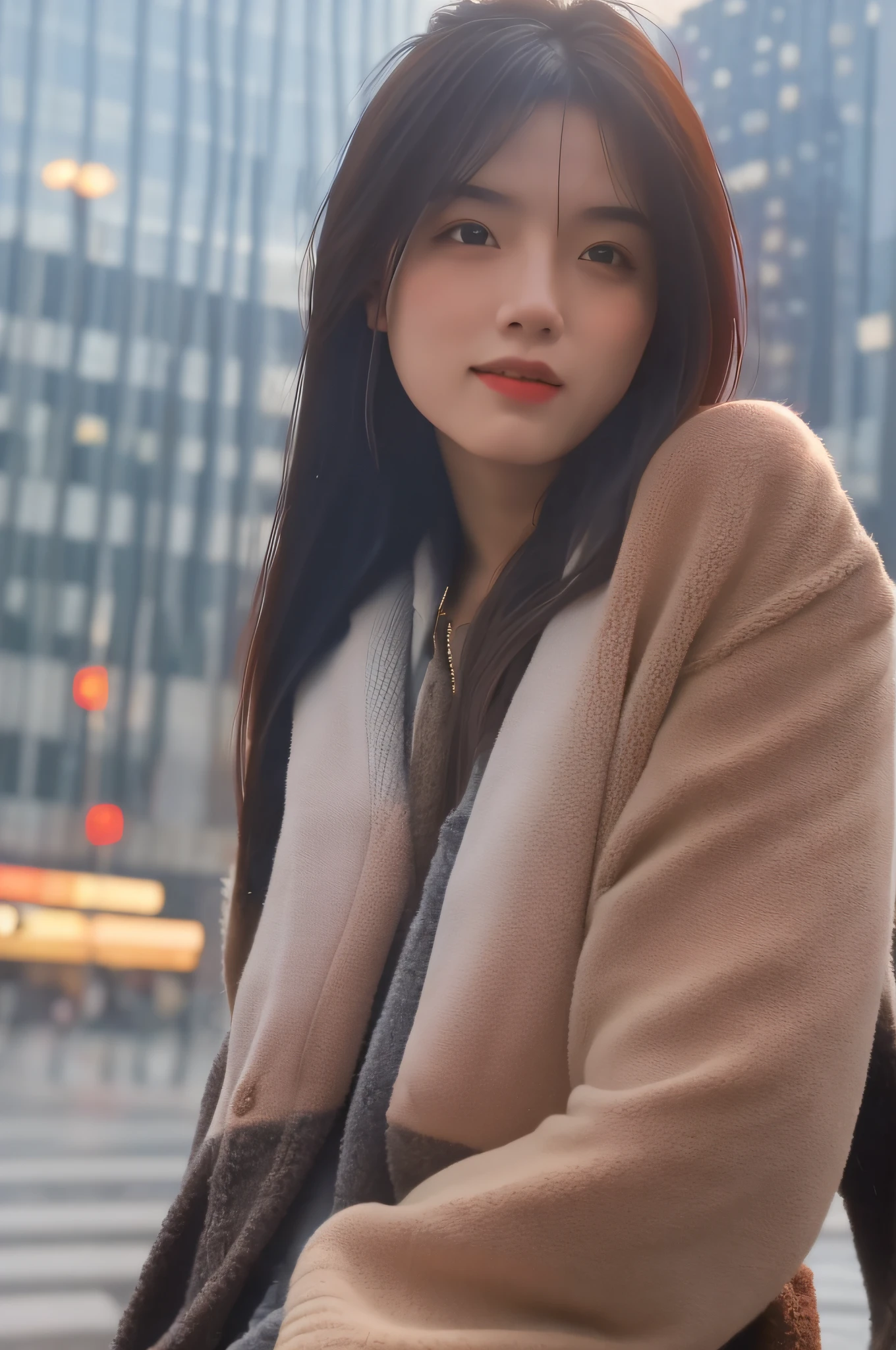 mix4,(8k, RAW photo, best quality, masterpiece:1.2), (realistic, photo-realistic:1.37),1girl,cute,cityscape, night, rain, wet, professional lighting, photon mapping, radiosity, physically-based rendering, shy expression