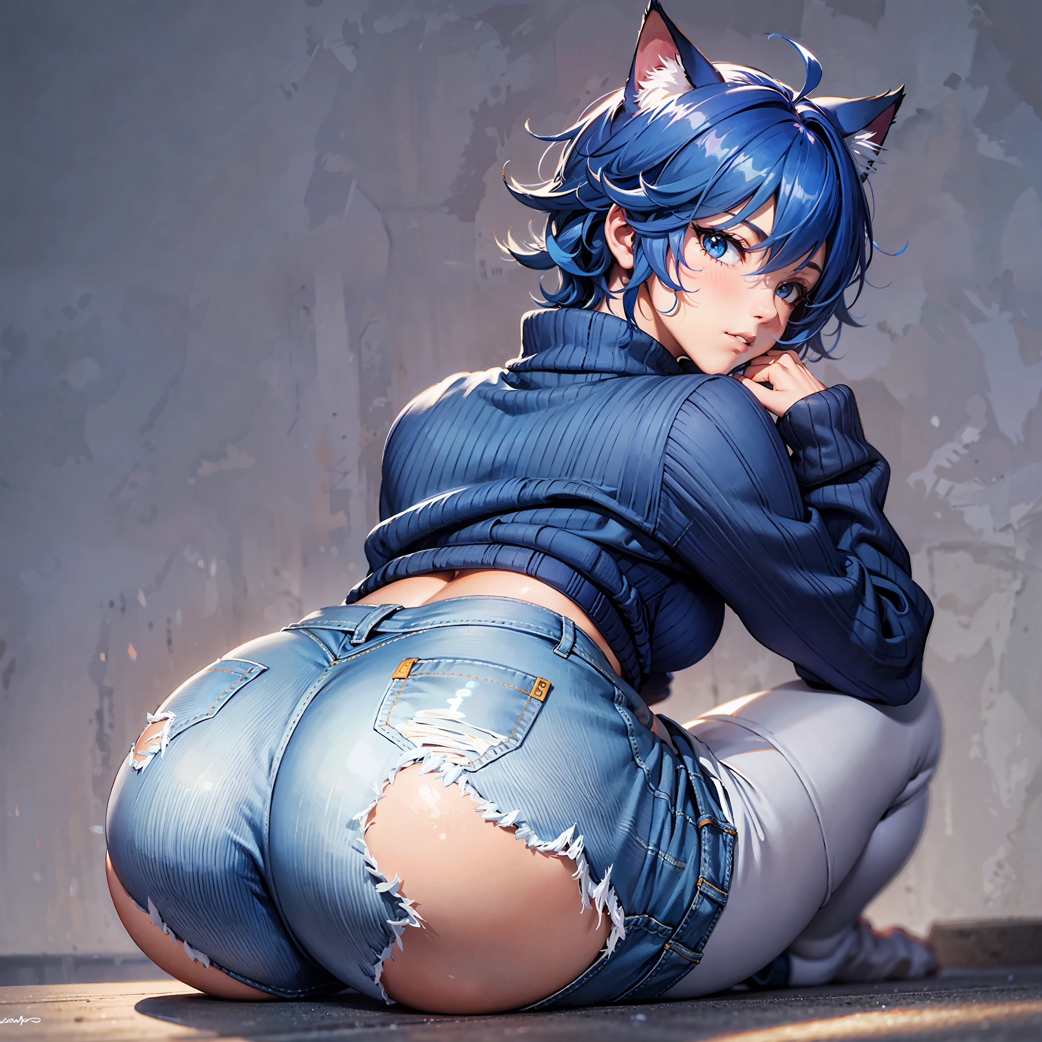 jeans, tight pants, wide hips, butt, large butt, huge ass, large behind, large rear, suggestive, tight shorts,