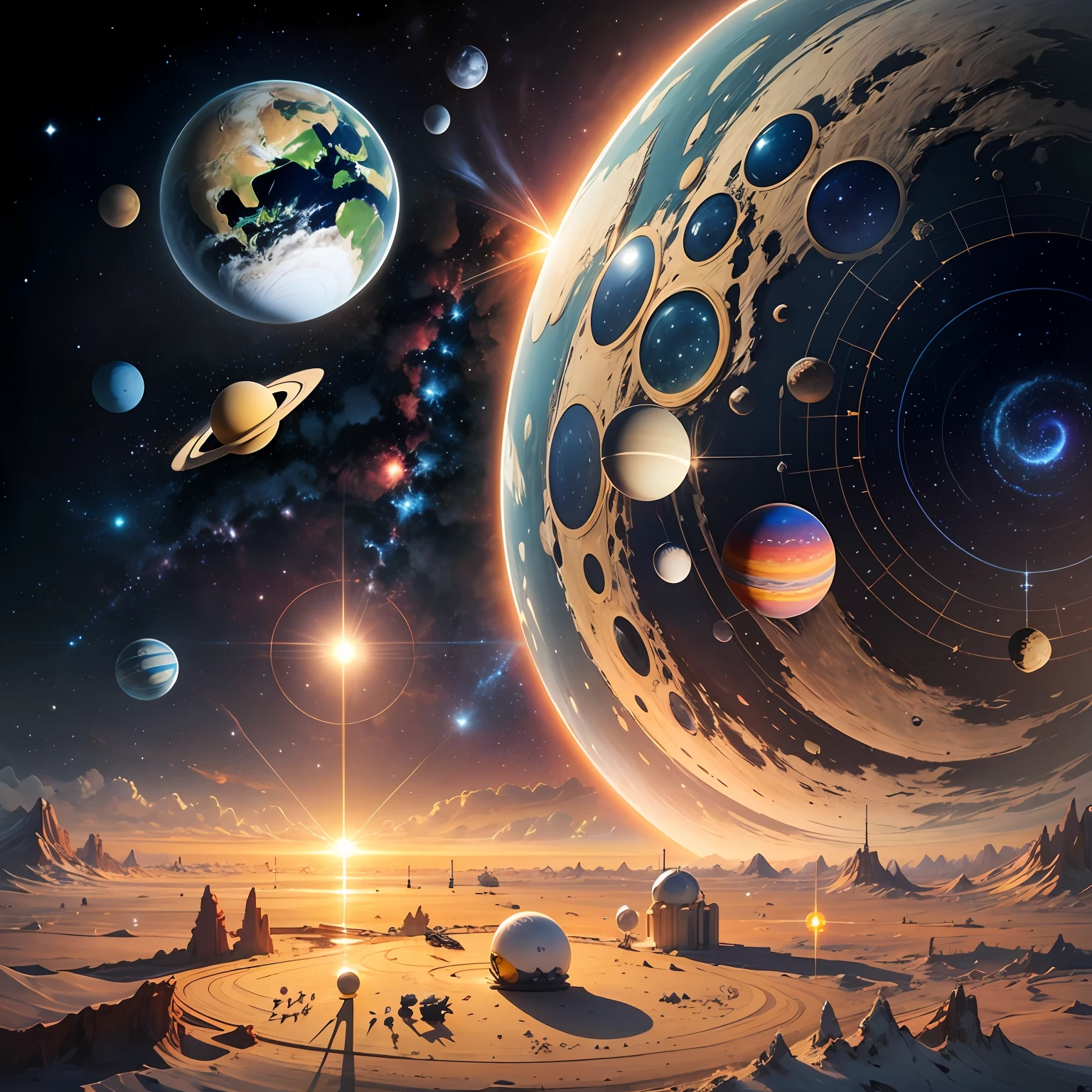 Knolling: Solar system --auto --s2