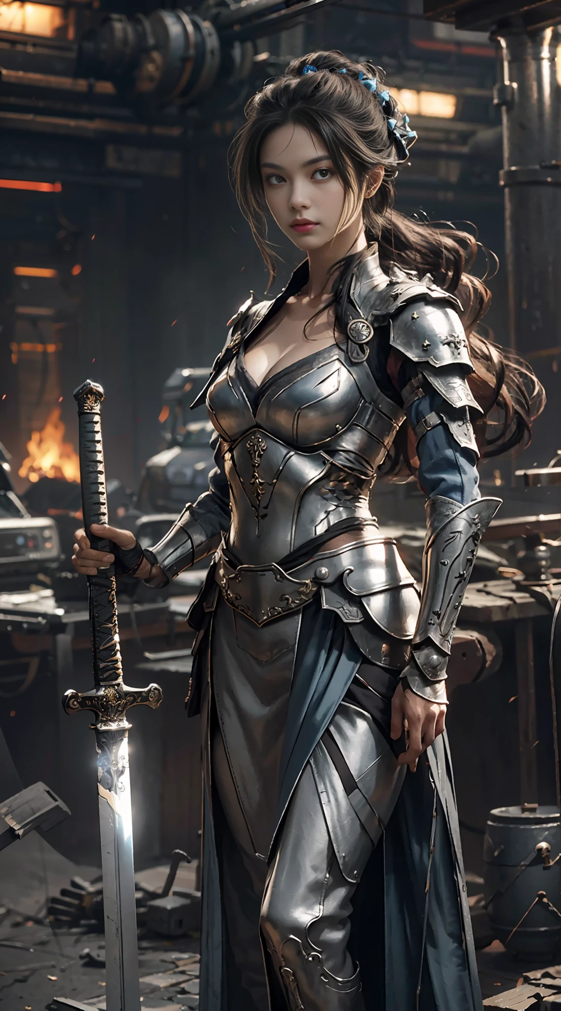 Hold the sword in your hand