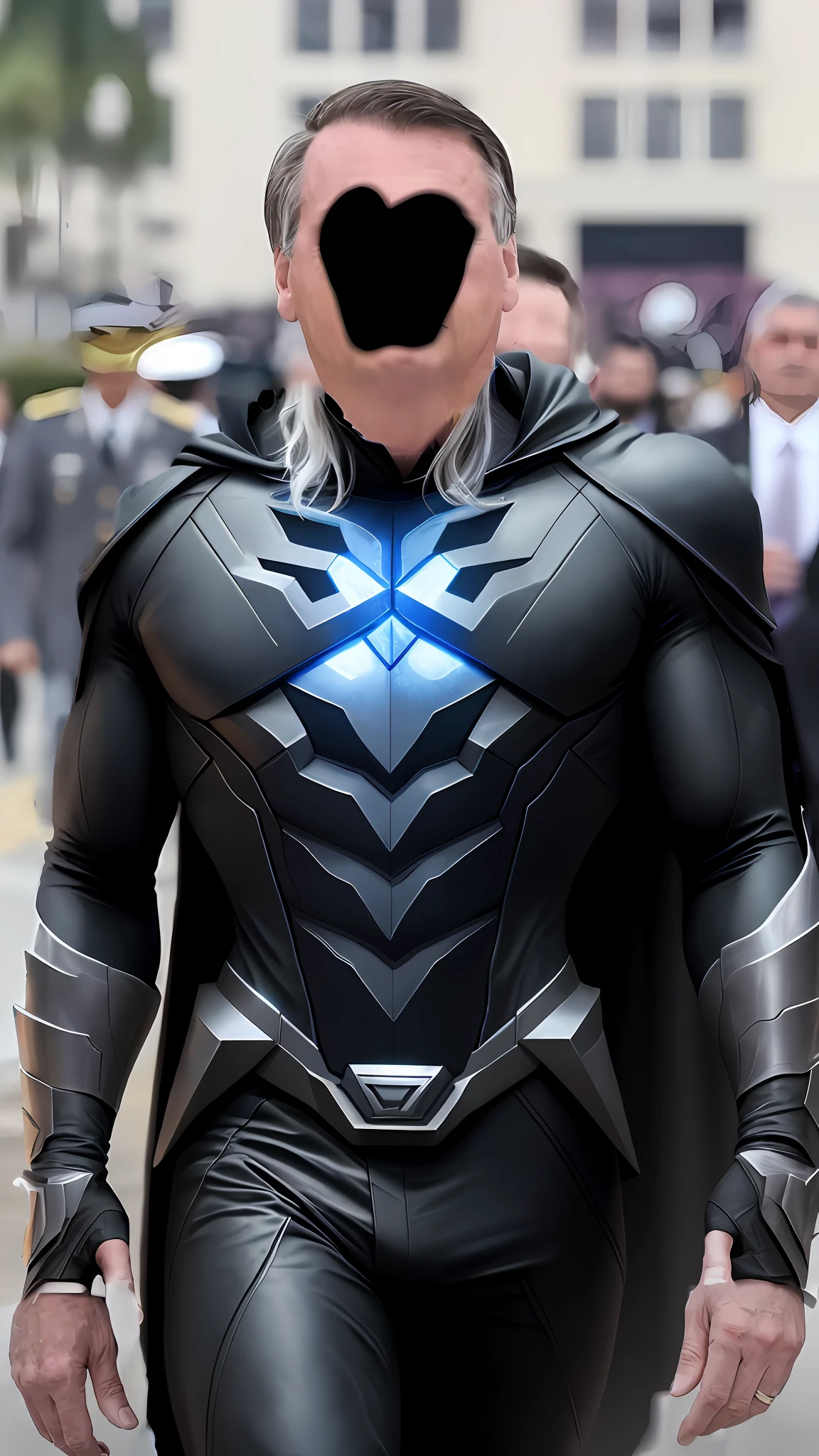 Super villain costume,8k, high definition, hyper-realistic, + cinematic shot + dynamic composition, incredibly detailed, sharpness, detail details + night with light + perfectionism + award-winning realism ((ambient lighting))