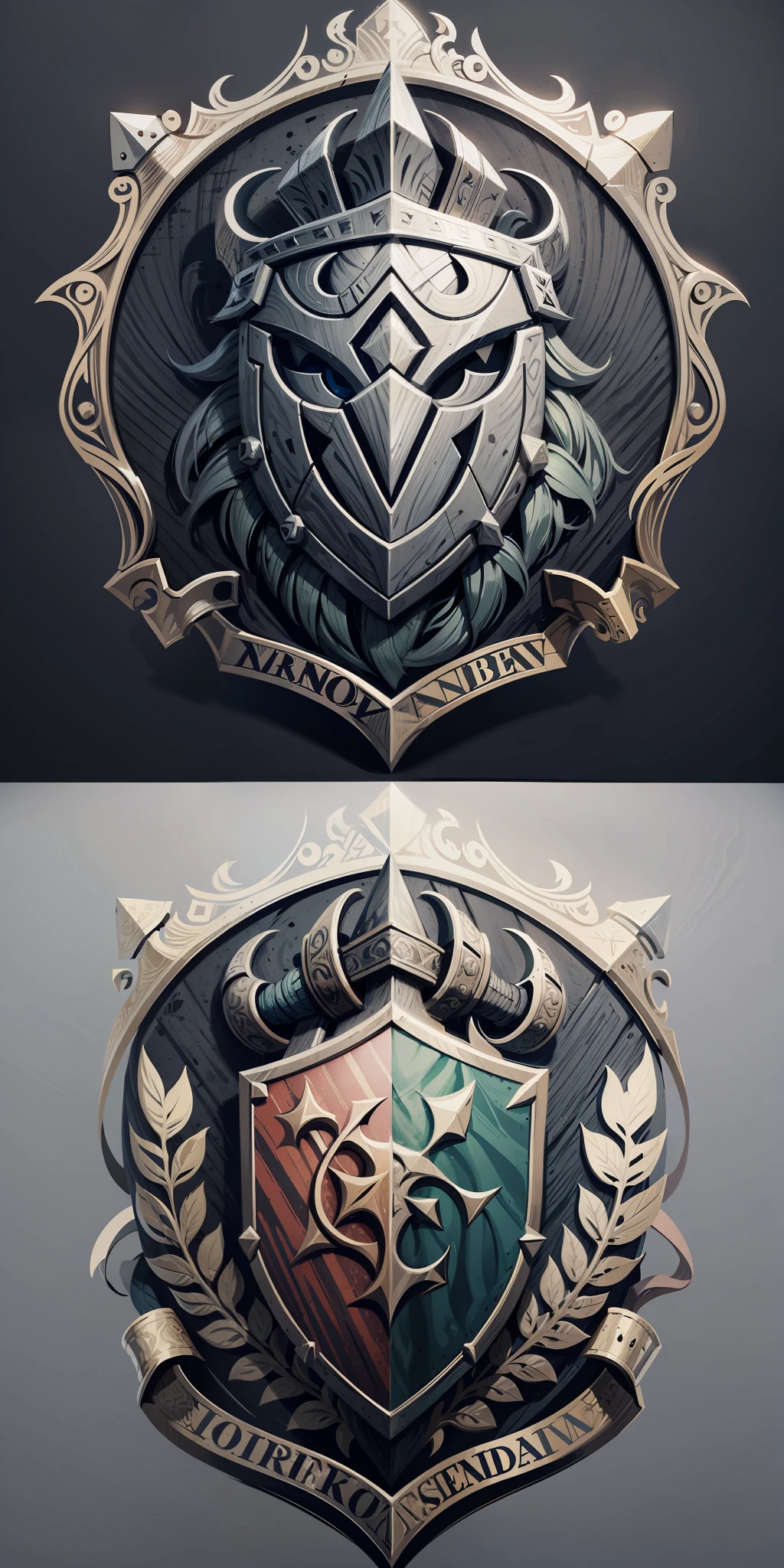 [Medieval shield] + [Solid, minimalistic] + [Vector illustration, sharp details] + [T-shirt, logo:1.2, vector-art] [on white background:1.4] as a t-shirt logo in the style of art     3,  from: 512x512,  0.4  Midjourney:90.0 --auto --s2