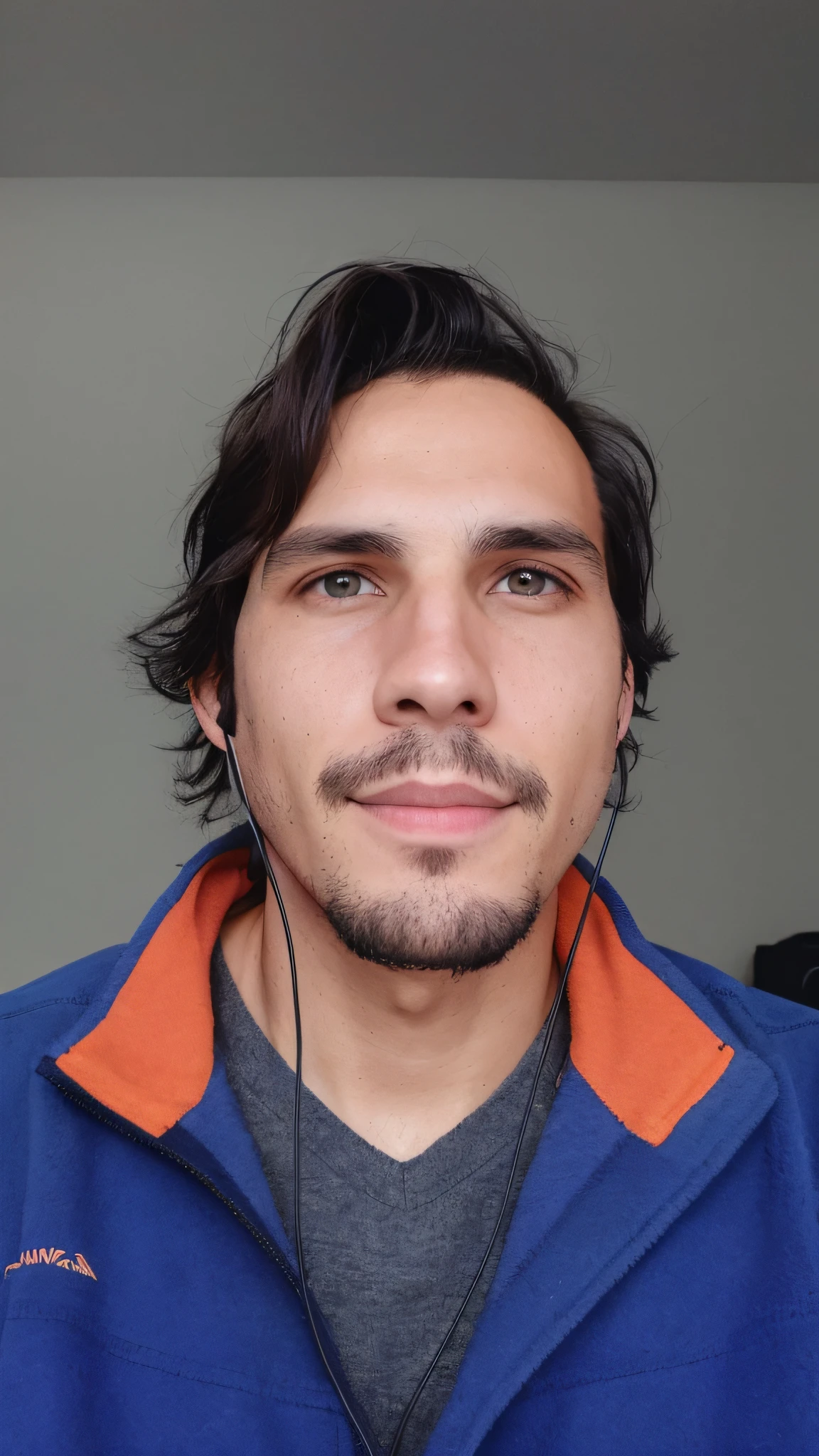 There is a man with a blue jacket and headphones, green eyes, cute, front image, Twitch streamer/gamer Ludwig, David Rios Ferreira, 8k selfie photography, 8K shot portrait, Carmelo Blandino, headshot profile photo, Jerma985 portrait, Icaro Carvalho, Msxotto, Henrique Alvim Corrêa, realistic photo --auto --s2
