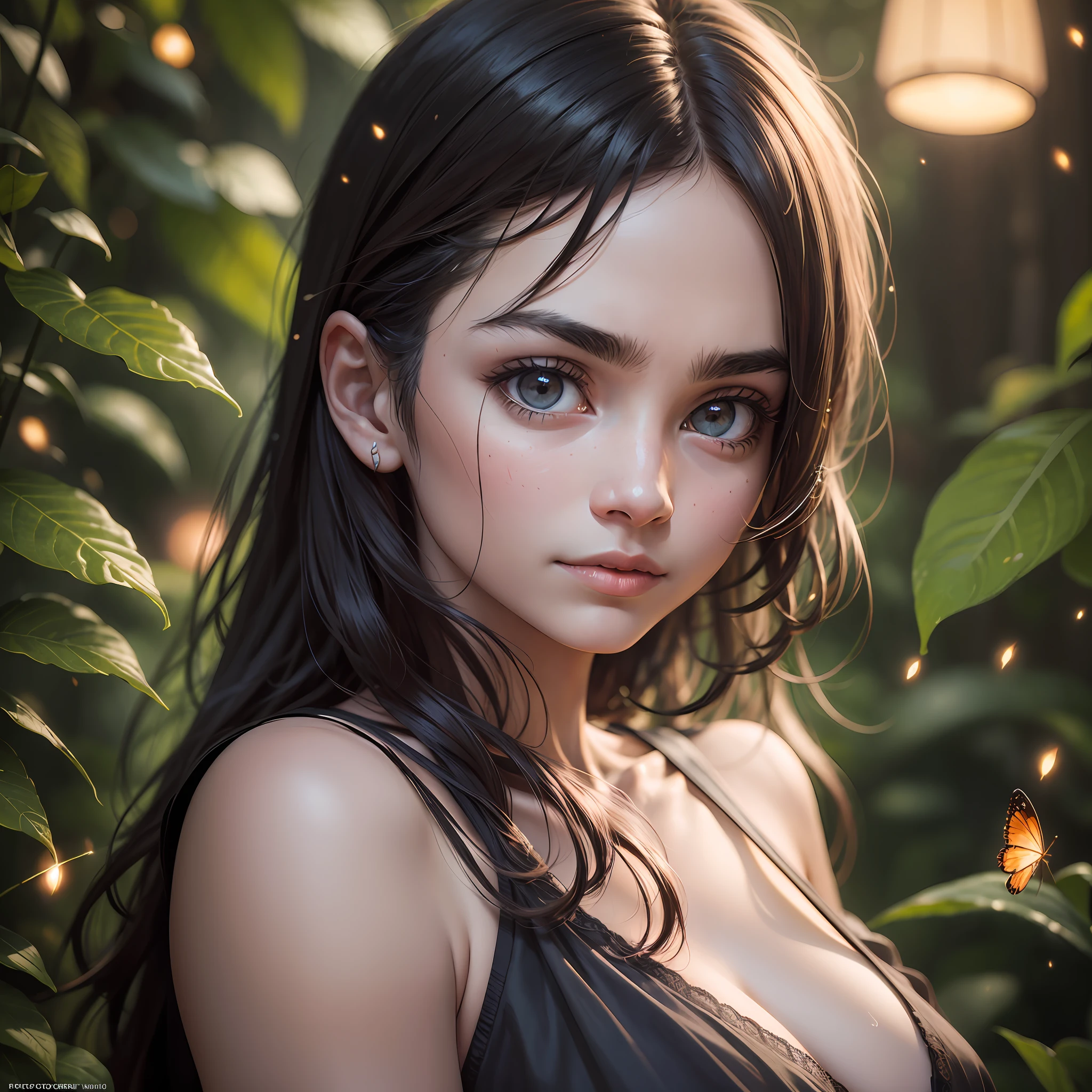 masterpiece, mr bean walking through the jungle at night among fireflies, (high detail: 1 1), rough face, natural skin, high quality, nsfw, beautiful eyes, (detailed face and eyes), (face: 1 2), noise, extra, real photo, PSD, lamp film photography, sharp focus, contrast lighting, detailed skin, high resolution 8k, crazy detail, realistic, professional photography, 8k UHD, SLR camera, soft lighting, high quality, grain film, Fujifilm XT3 --auto --s2