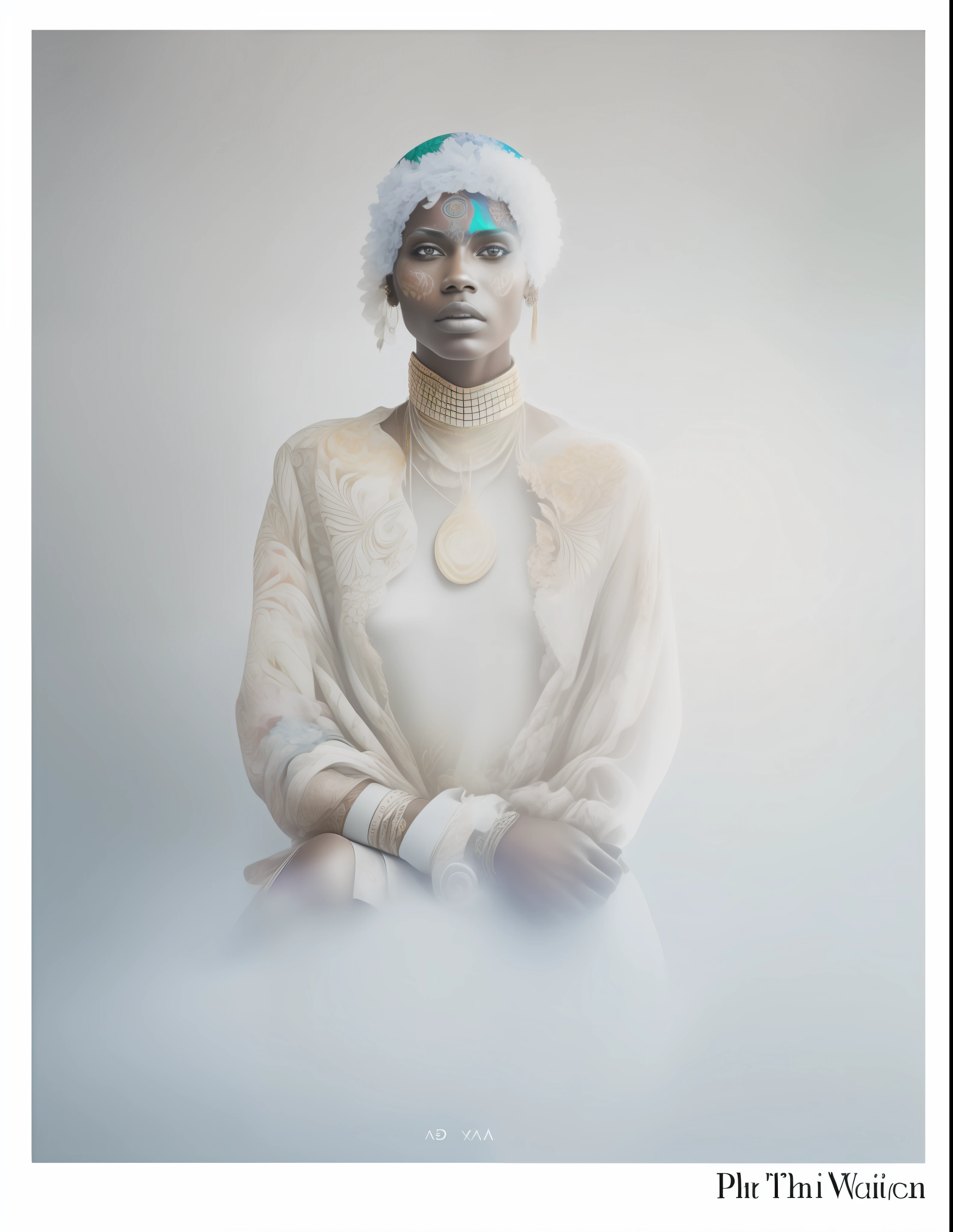 A vibrant portrait o woman from the Brazilian color forest, adorned in a punk-style outfit from the 1980s, surrounded by a mystical aura of Ayahuasca, with a backdrop of infused colors and shapes., Lsd, psychedelic "a", by Alex Grey, photography, Cinematic lighting, Cinema 4D, Normal perspective, Made of marble, DSLR camera, Polarizing filter, Documentary scene --uplight --hd 400mm 1.8 canon, Made of marble, camera film , Fog filter, Documentary scene --uplight --hd --auto --s2