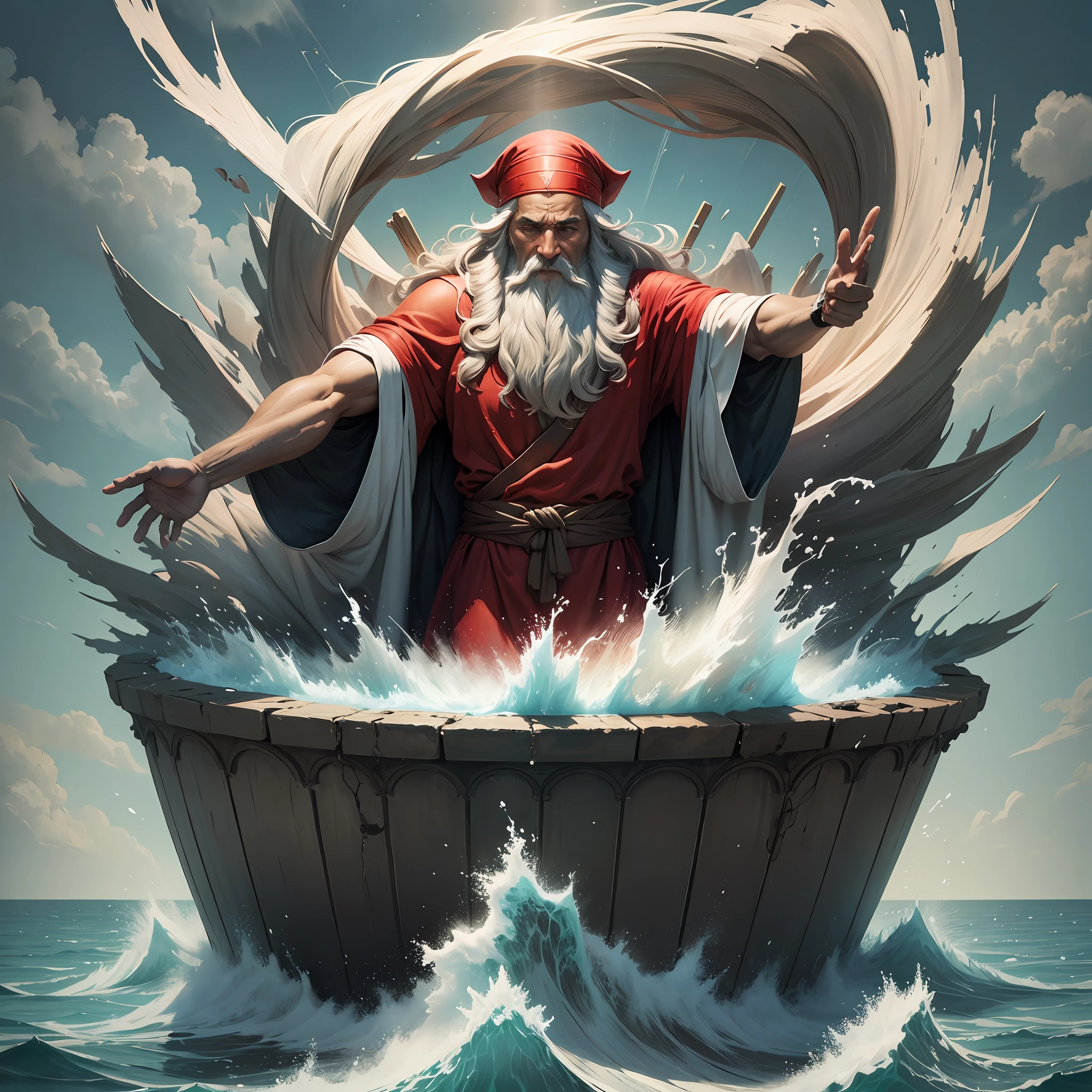 Moses opening the Red Sea --auto --s2