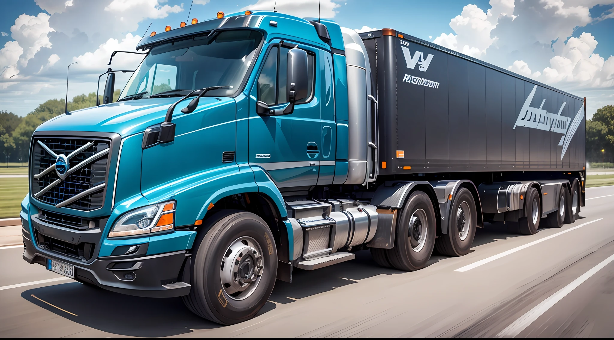 volvo VNL truck --auto --s2