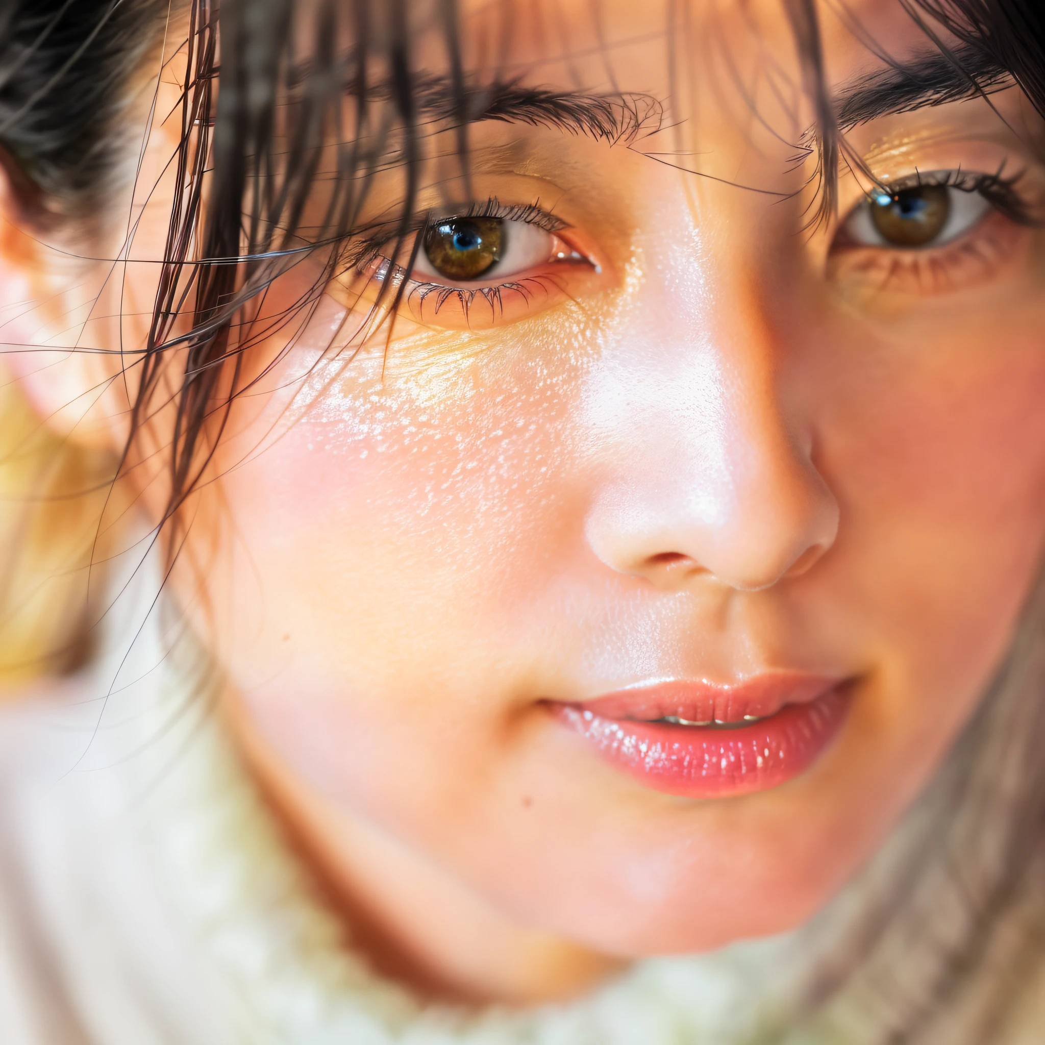Masterpiece, best quality, ultra detailed, highres, High resolution, 4K, 4K portrait, 8K, 8K portrait, 16K, 16K portrait, Unity 8K wallpaper, extremely detailed CG, Realistic, Raw photo, Real person, Portrait photography, photorealistic, shiny skin, detailed skin, IZUMI SAKAI