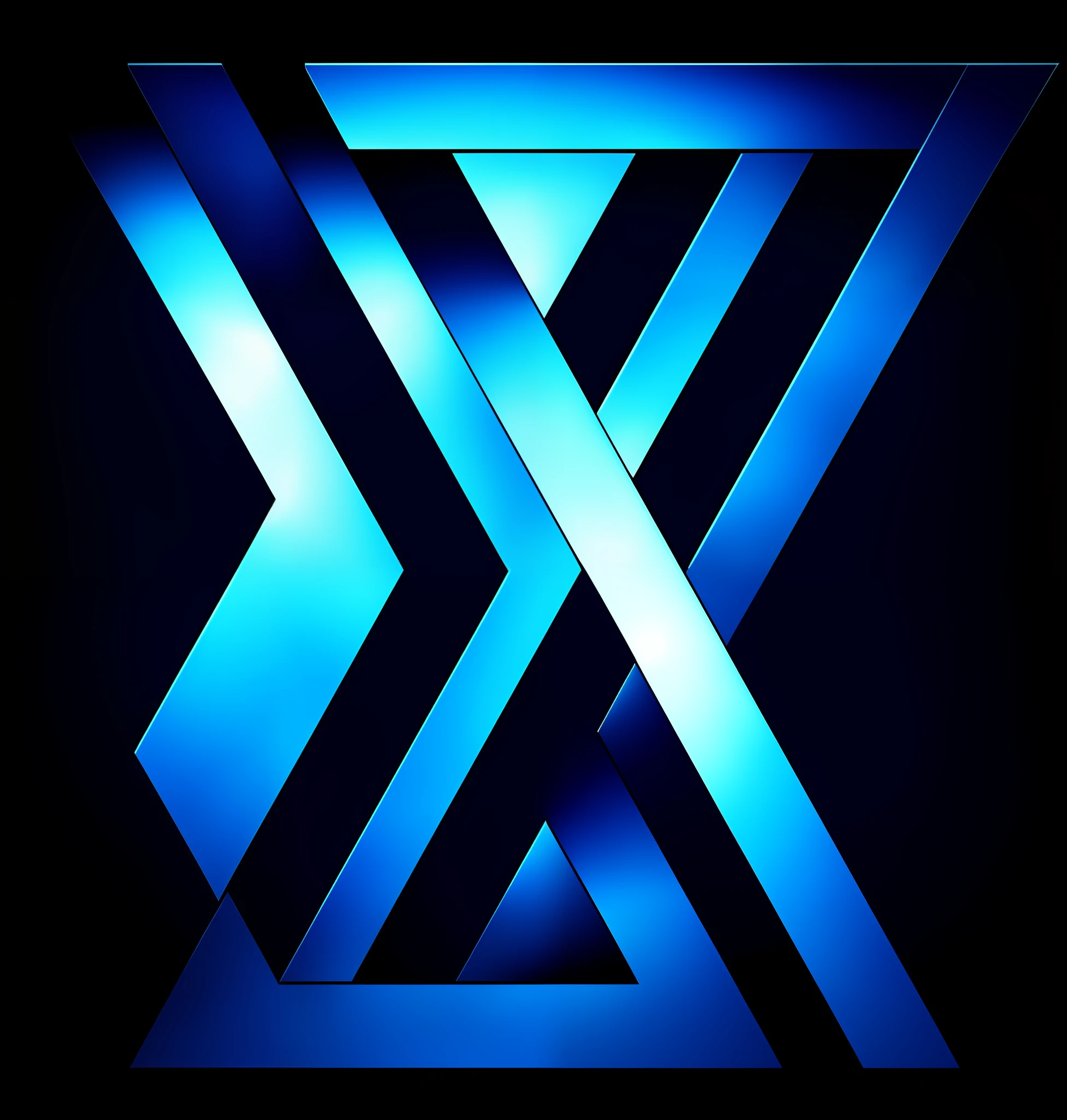 Multidimensional, X.Y.Z, MULTIVERSE, XX logo logo, white on black background, X logo, symmetrical logo, ancient symbols behind it, black and white logo, R/Vexillology, profile picture, Glagolitic glyphs, XKUNG works, xenobiology, profile picture, Ark Knights, iconic logo symbols, single logo, xyon, roman numerals