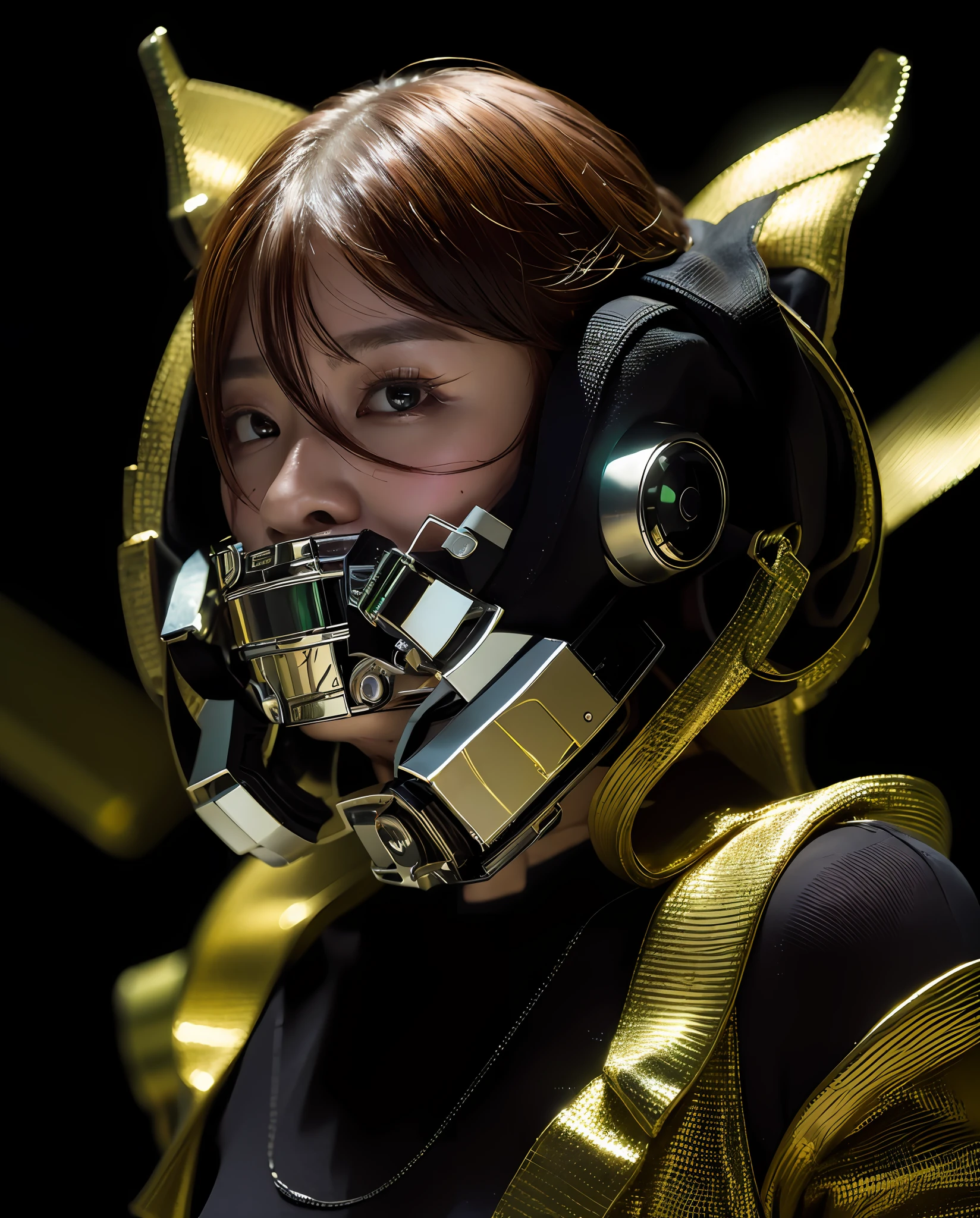 (Best quality, 4k, Masterpiece :1.3), pretty woman, 1girl, sexy :1.1, dark brown hair: 1.1, (rainy wet, wet from rain, wet body :1.2), white tank tops, ultra-detailed face, detailed lips, blindfolded, cyberpunk, RAW, Masterpiece, Evil woman, undead, demi-human, Ultra Fine Photo,, Best Quality, Ultra High Resolution, Photorealistic, Sunlight, Portrait, Stunningly Beautiful,, half body, Delicate Face, Vibrant Eyes, RAW photo, 1girl, solo, 1girl, solo, half body, vr headset, wearing samurais, onisamurais girl futuristic, pussfer vest, fashion pose, futuristic cyberpunk, tattoes, analog photo, 3d realistic, stuning potrait, (extremely detailed CG unity 8k wallpaper), of the most beautiful artwork in the world, professional photography, trending on ArtStation, trending on CGSociety, Intricate, High Detail, Sharp focus, dramatic, photorealistic, princess persian, cyberpunk, futuristic, pale skin, slim body, (high detailed skin:1.2), 8k uhd, dslr, soft lighting, high quality, film grain, Fujifilm XT3, demonic feminim, wear blindfolded fabric silk, cyberpunk city background, inspired chrome stainless steel, blonde emo hairstyle, yellow hair, chrome metalic techwearmask, sherpa dress fashion, super shiny and glossy transparent