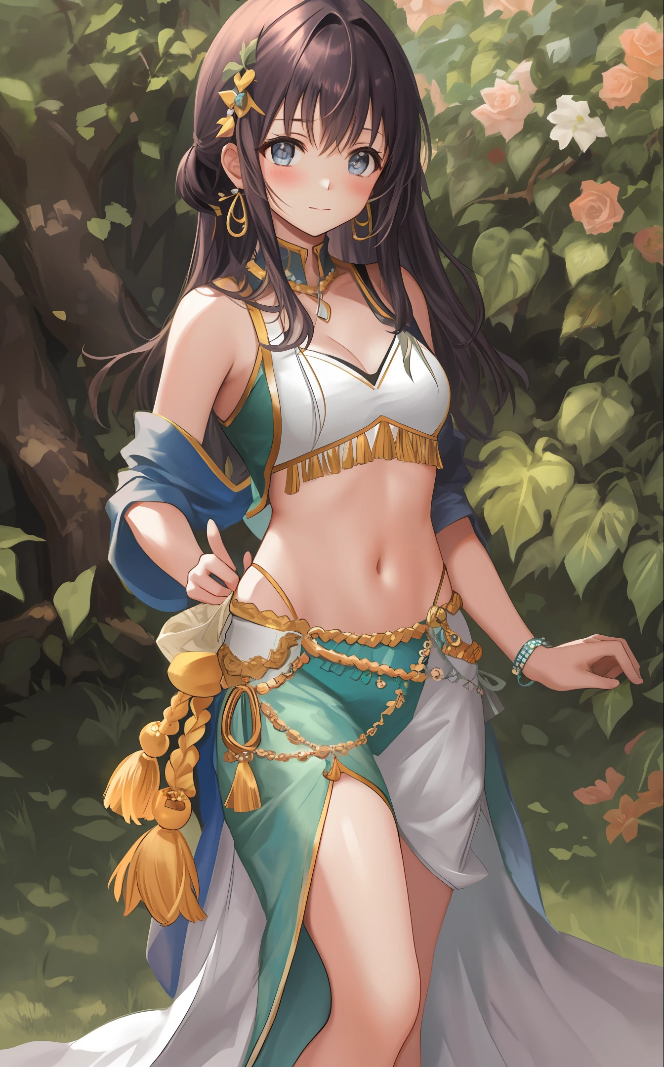 Shy dancer