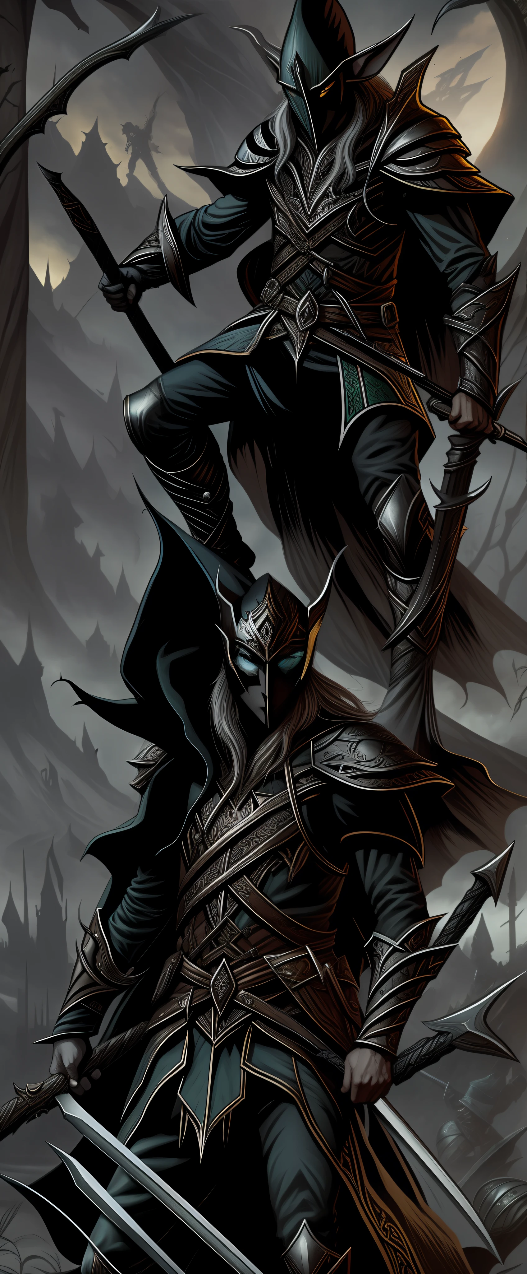 Elves in Battle of Darkness