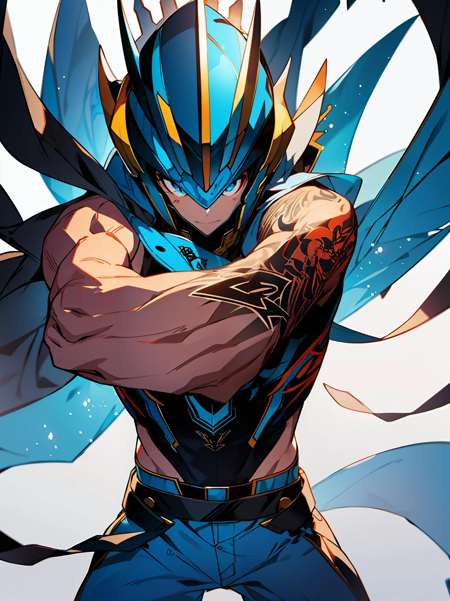 boys, excellent lighting, sidelighting, (), vhsKeeper, background, mixed-language_text, Japanese letters in graffit, style GUILTY GEAR -STRIVE perfect(flat color: 1.3), (magazine_cover: 1.4), (multicolored_background: 1.3), striped_background, card_background, :: comix style by joe madureira :: , perfect and detailed, ultra detailed shirt with abstract design, with Japanese letters print in graffit of the sides of the clothes, image of full body boys fighting next to you with powerful dragons versus tentacle-filled alien creature, with immersive effects, hover effect, tribal tattoo graffiti style background with vibrant colors "ultra HDR" detailed and with focus effect, (masterpiece: 1.2, best quality), (finely detailed beautiful eyes: 1.2), , ((Solo)), (Finely detailed eyes and detailed face:1.3), in various full-body attack poses, (beautiful background: 1.2),futuristic costume, super detailed circular metals Clinging to the arms and pants, fantastic paintings