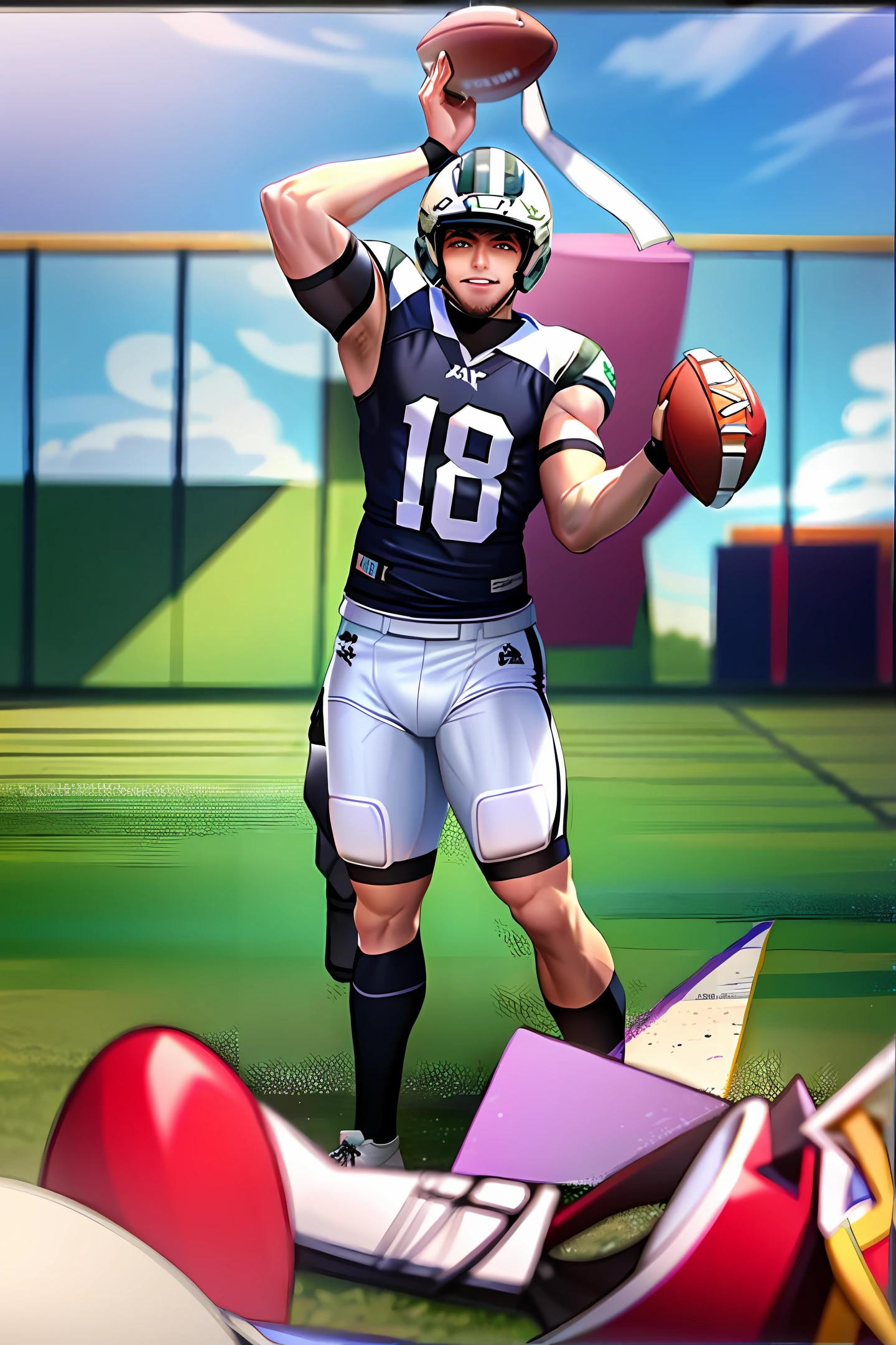 /generate https://imgur.com/a/a8YUJpG football player