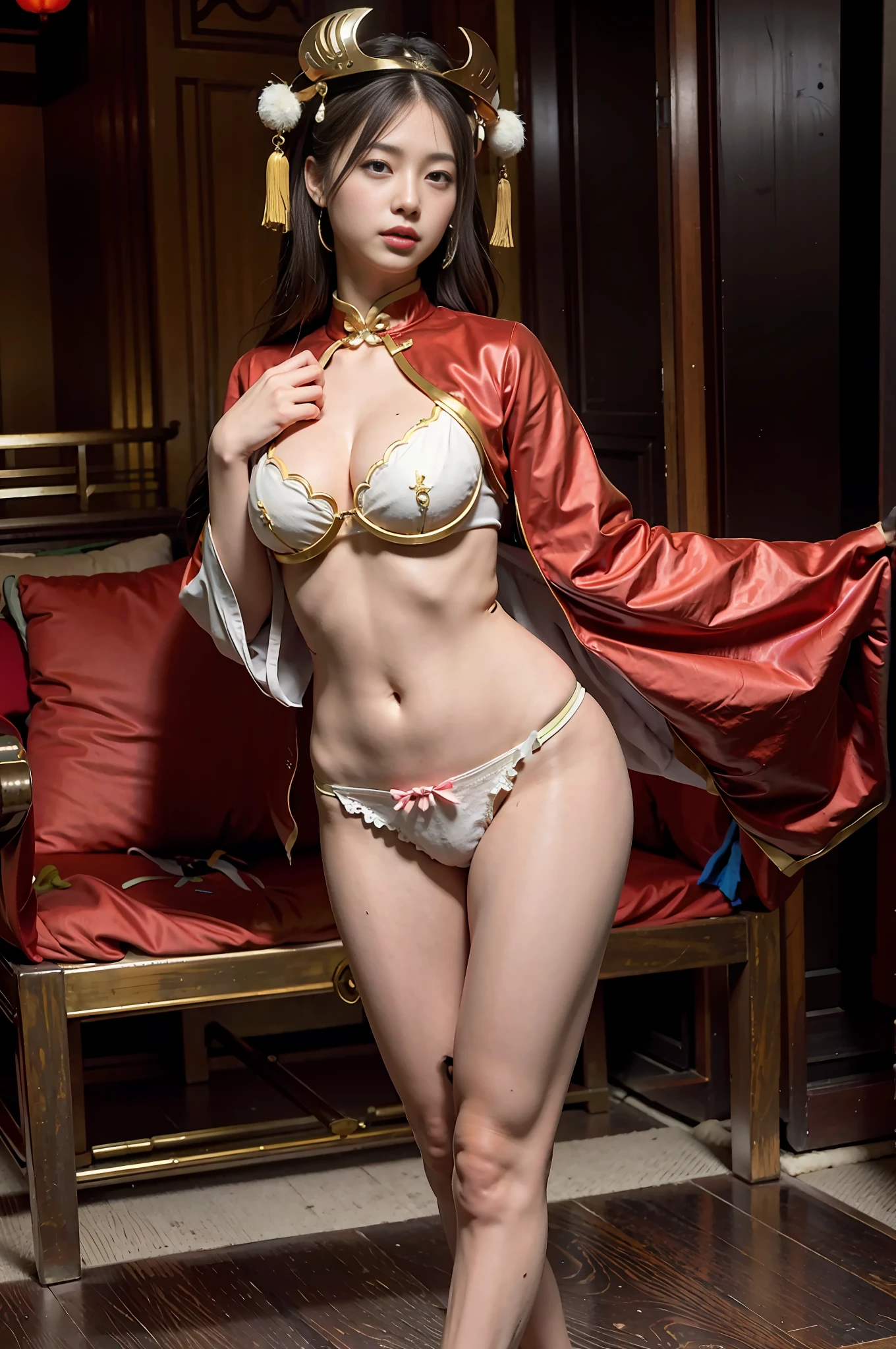 Remove clothes, remove panties