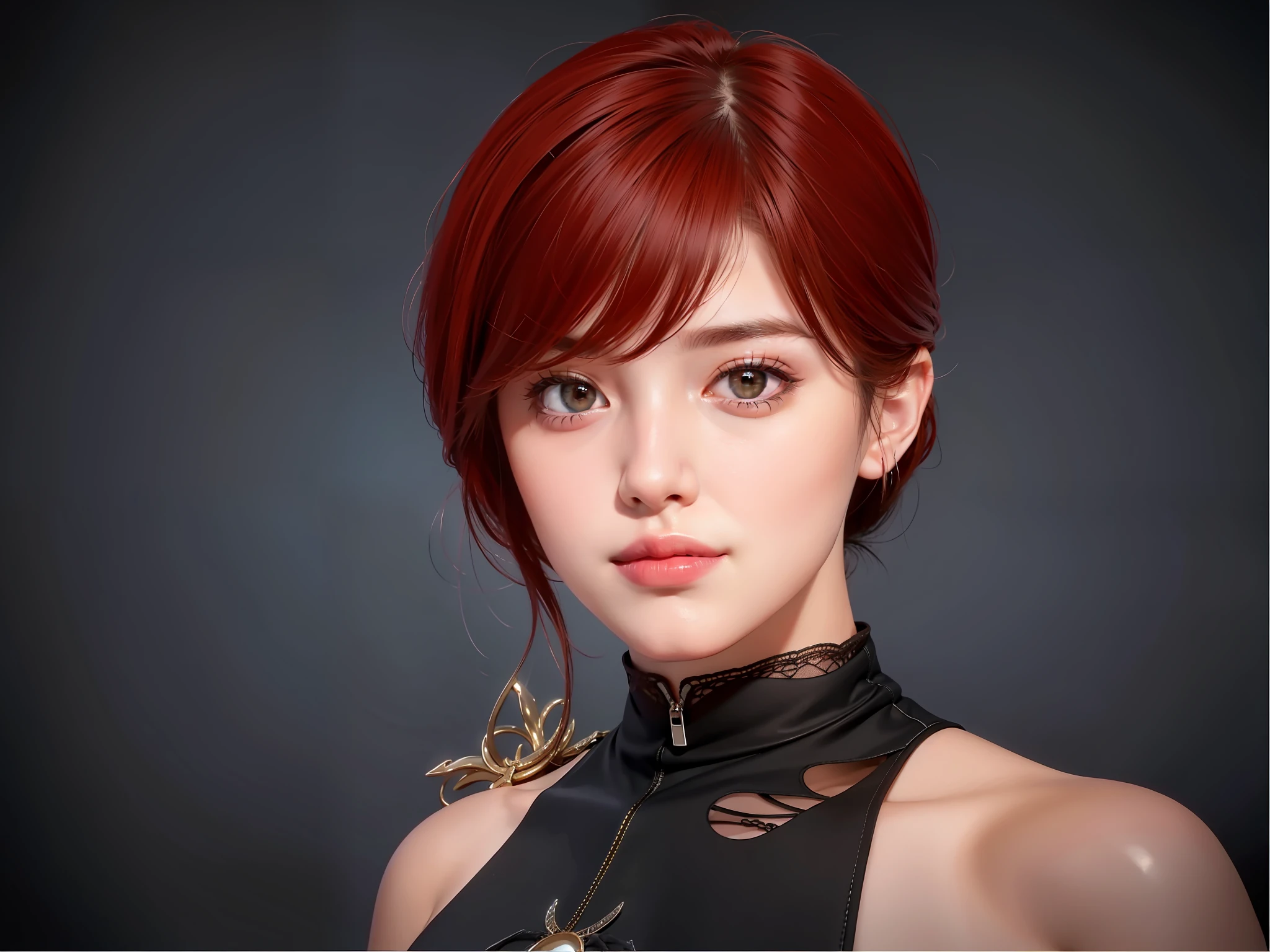 1girl,night, upper body,close-up, 8k, RAW photo, best quality, masterpiece,realistic, photo-realistic,smirk
