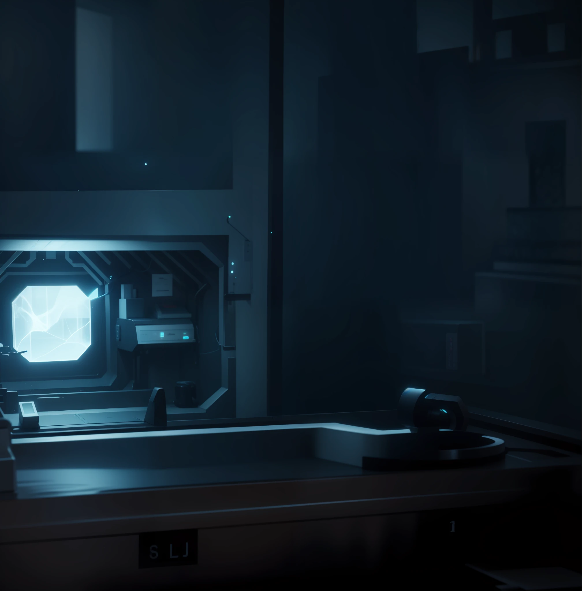 animus, dark room, glowing --auto --s2