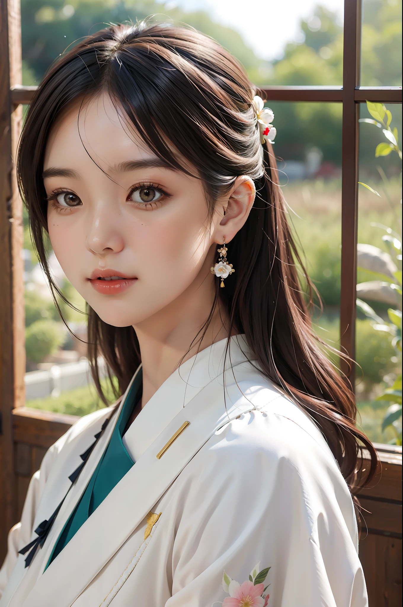 woman,japanese,realistic details, high resolution,bokeh,outstanding details