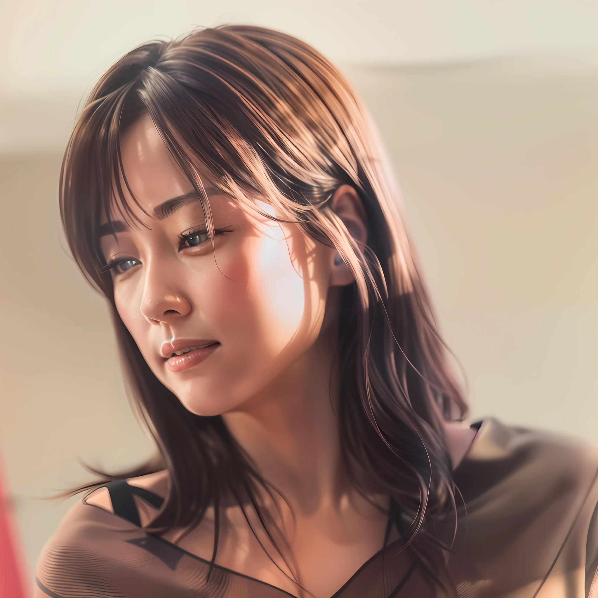 Masterpiece, best quality, ultra detailed, highres, High resolution, 4K, 4K portrait, 8K, 8K portrait, 16K, 16K portrait, Unity 8K wallpaper, extremely detailed CG, Realistic, Raw photo, Real person, Portrait photography, photorealistic, detailed skin, IZUMI SAKAI